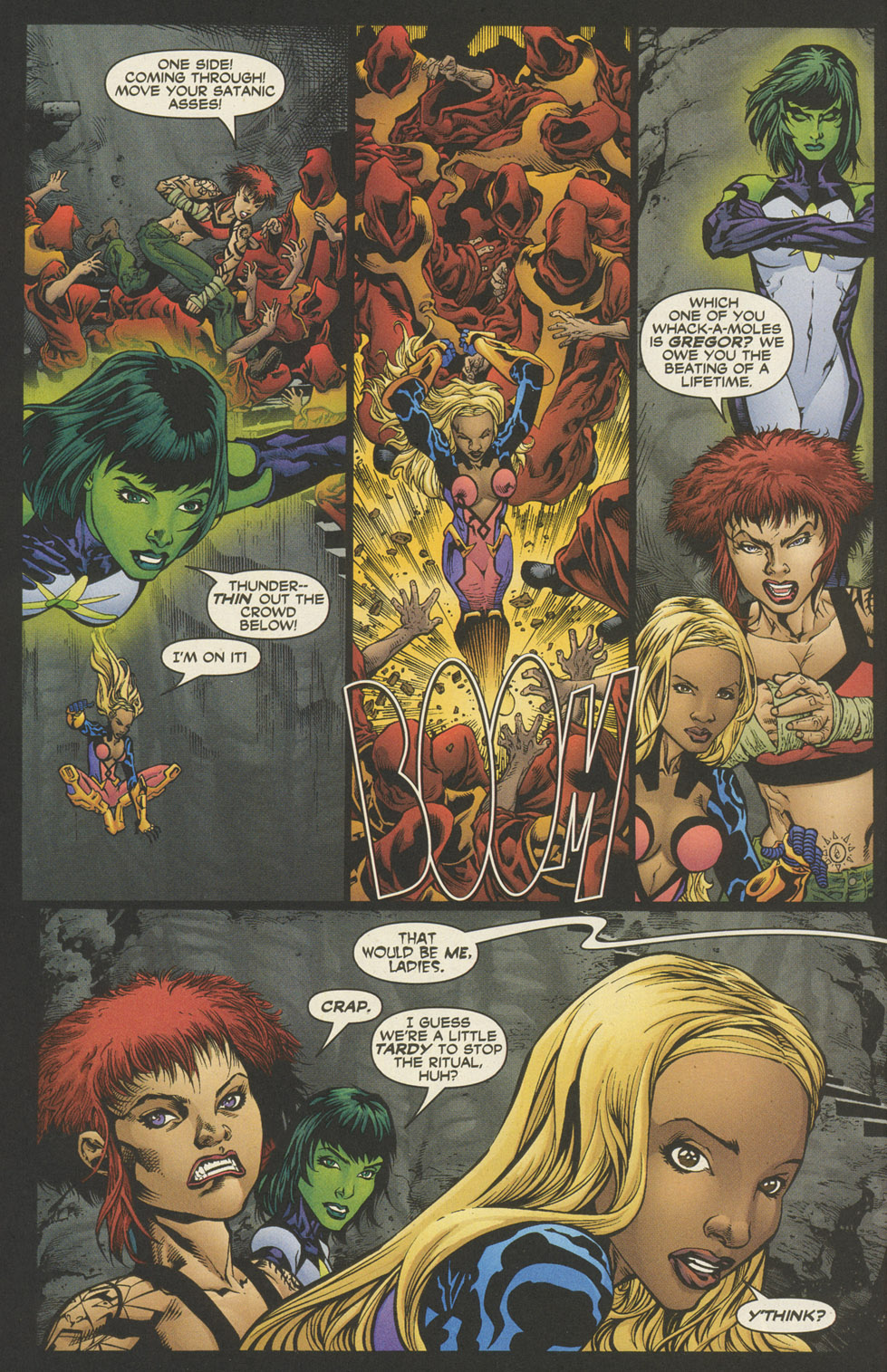 Read online Outsiders (2003) comic -  Issue #8 - 22