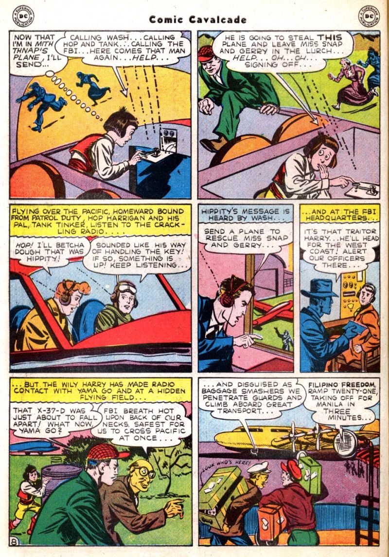 Read online Comic Cavalcade comic -  Issue #15 - 56