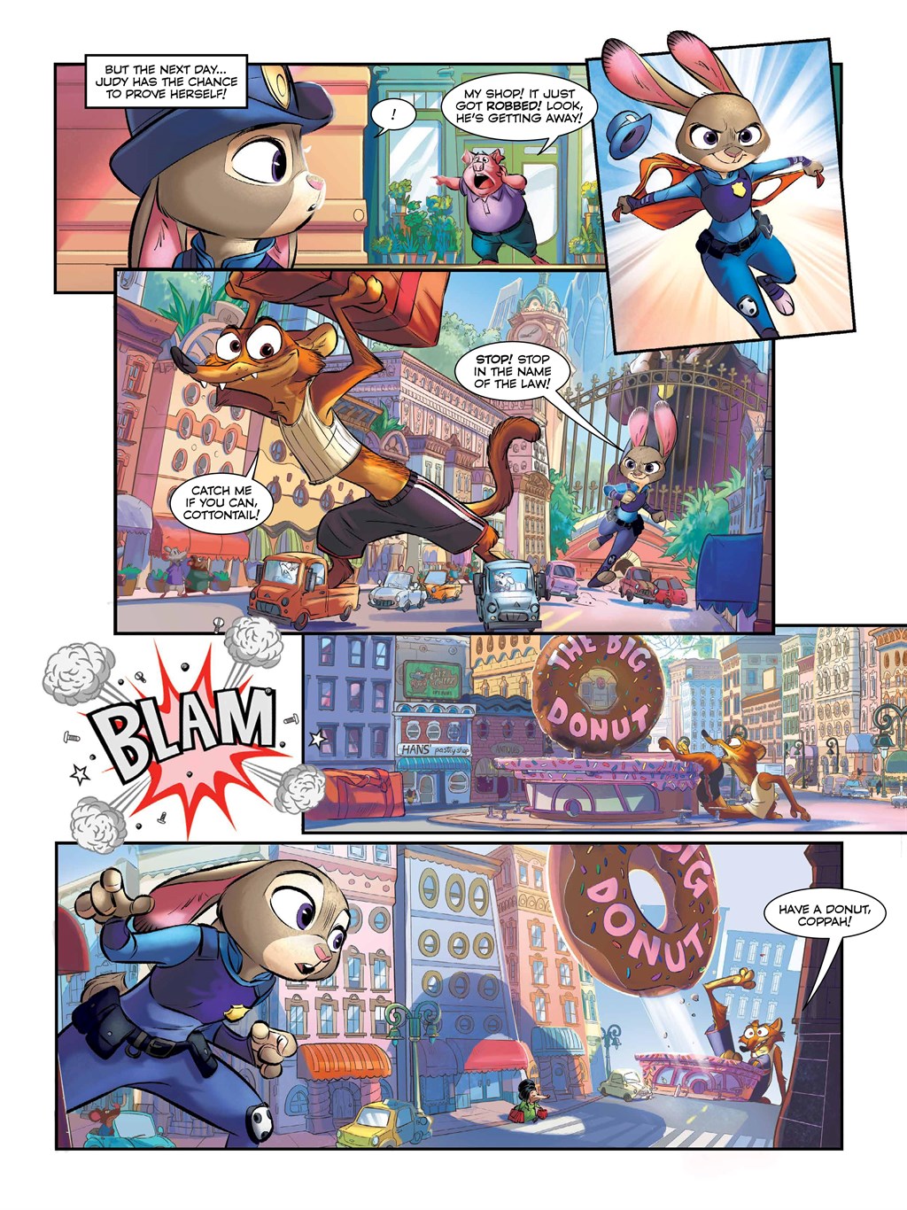 Read online Disney Zootopia comic -  Issue # Full - 16