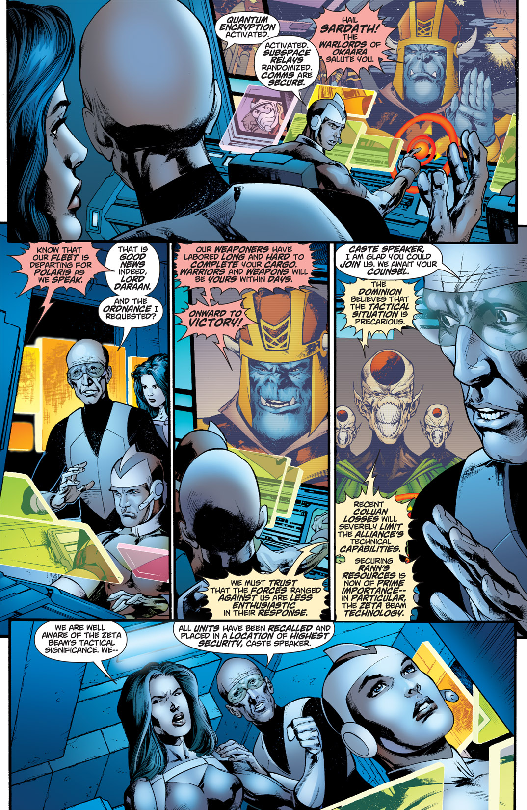 Read online Rann/Thanagar War comic -  Issue #3 - 4