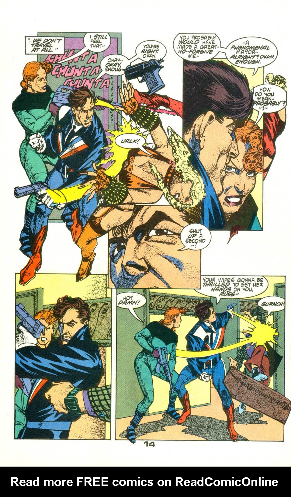 Read online American Flagg! comic -  Issue #22 - 16