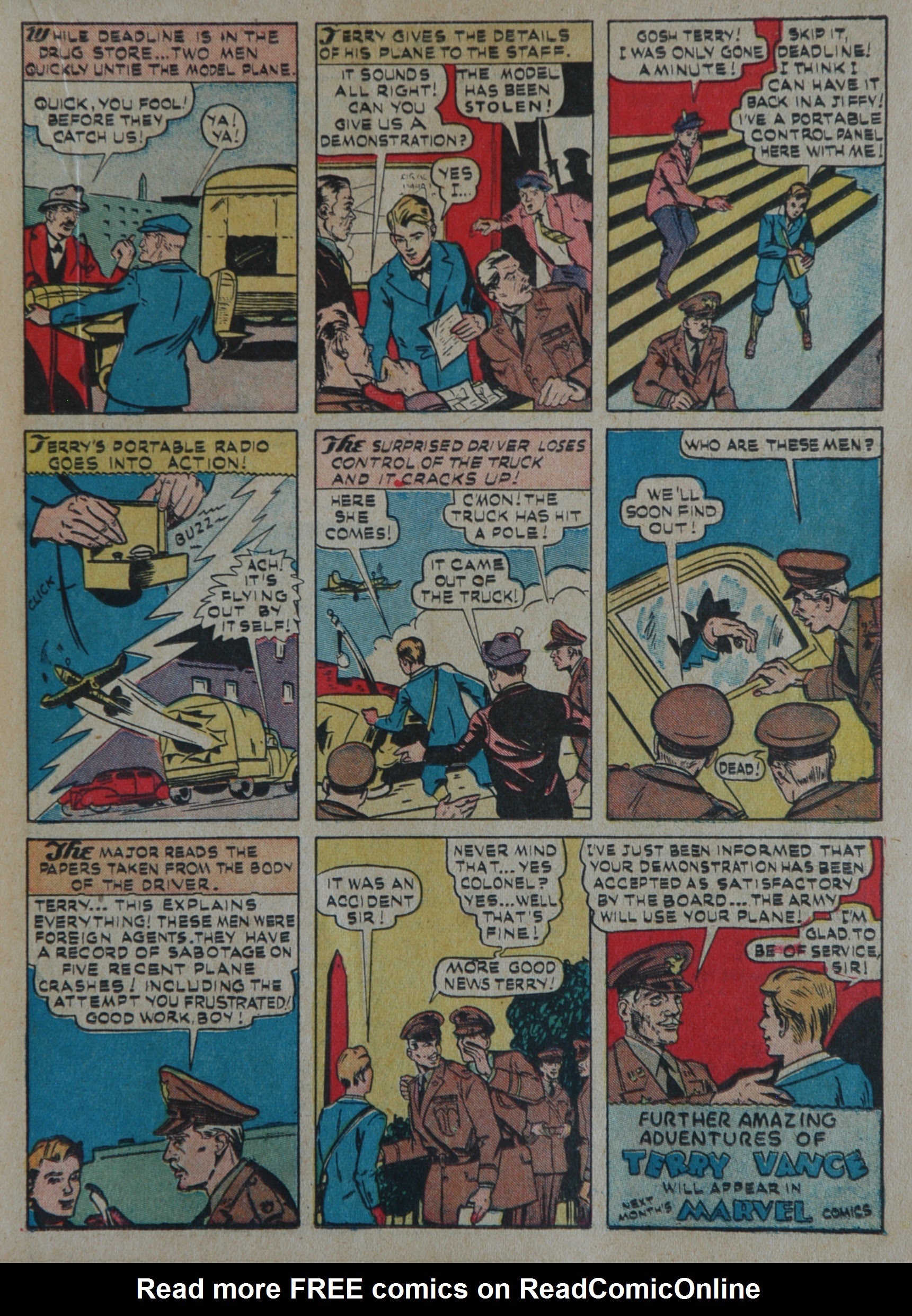 Read online Marvel Mystery Comics comic -  Issue #21 - 37