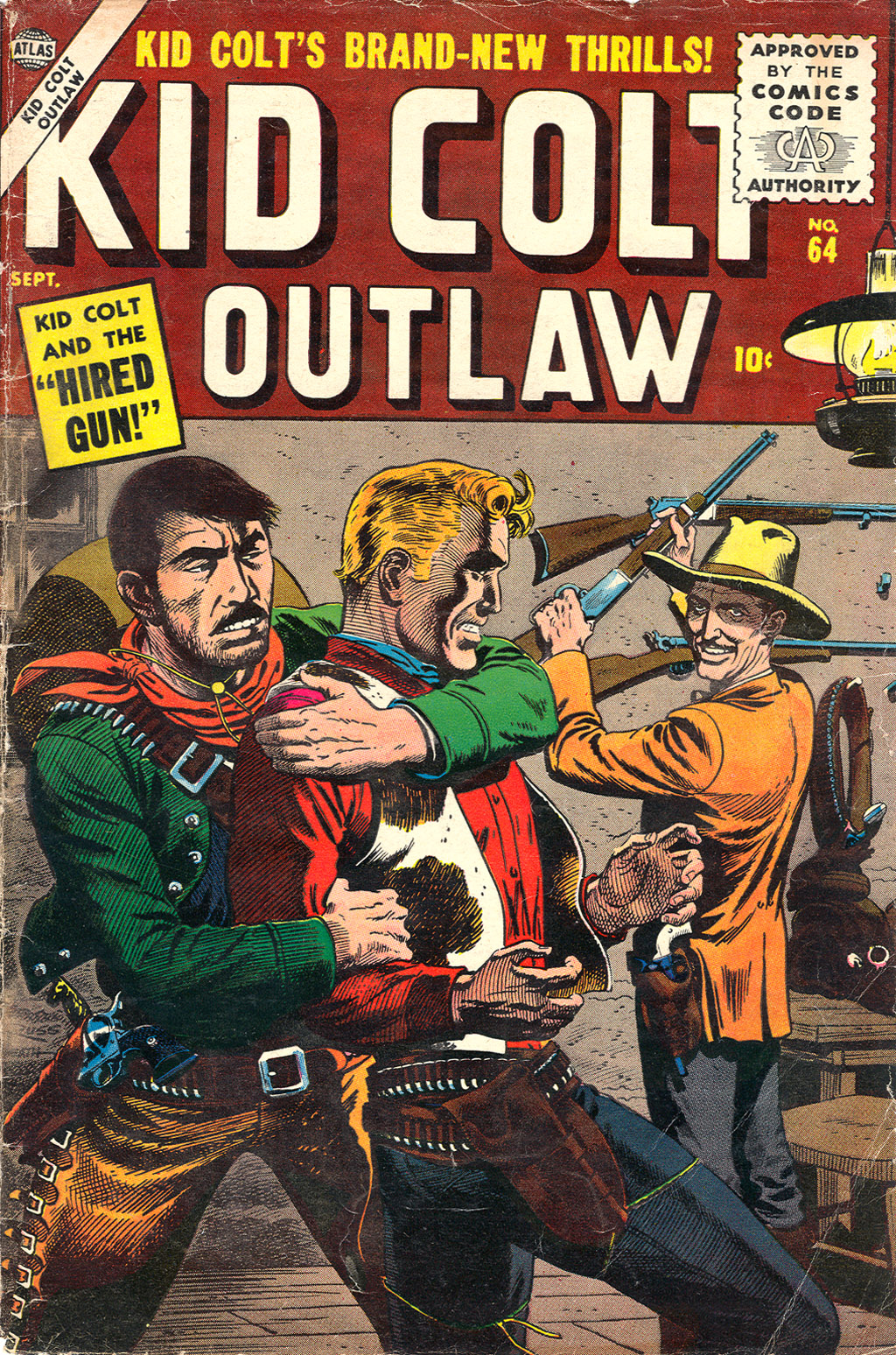 Read online Kid Colt Outlaw comic -  Issue #64 - 1