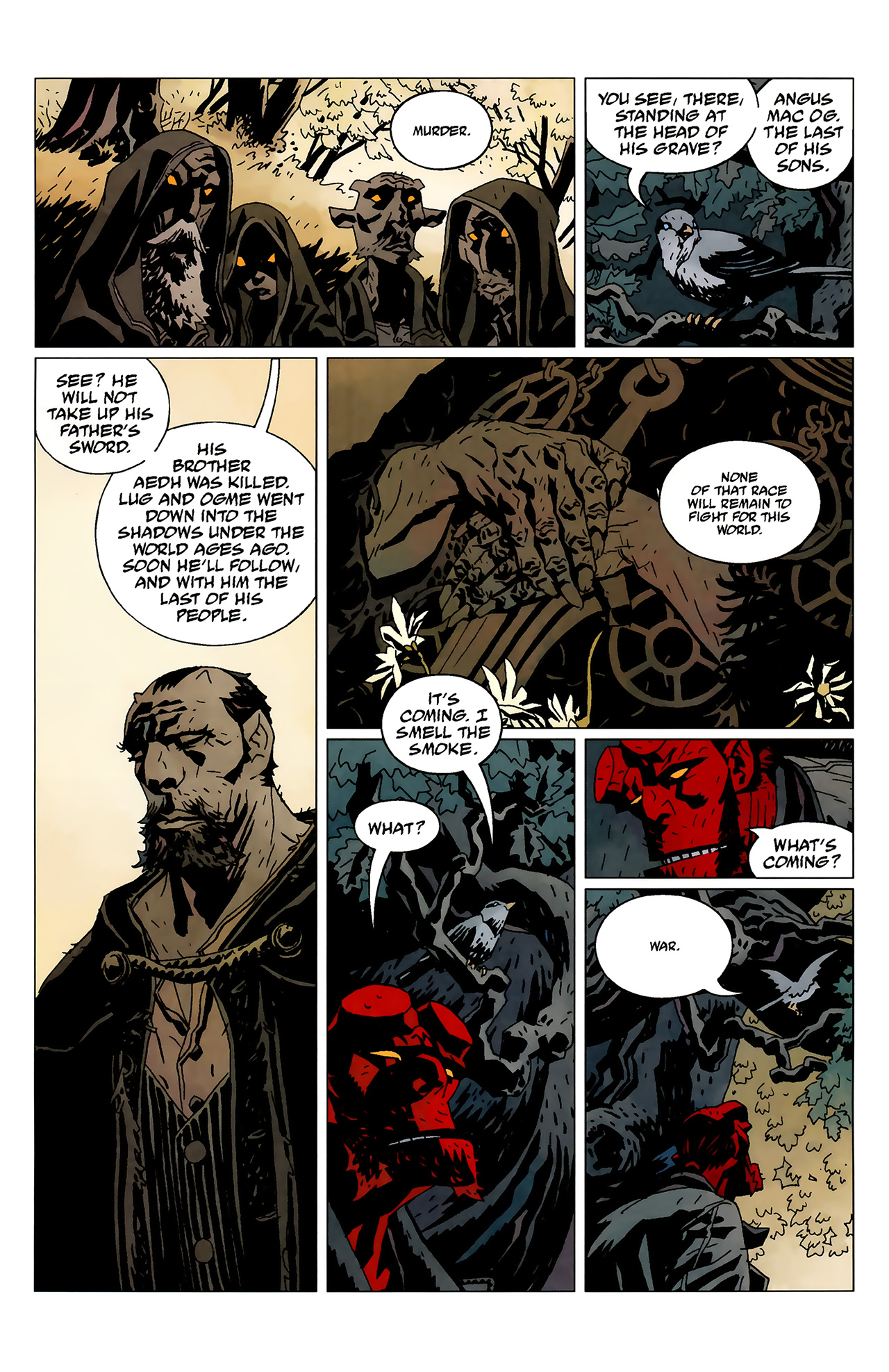 Read online Hellboy: The Wild Hunt comic -  Issue #1 - 7