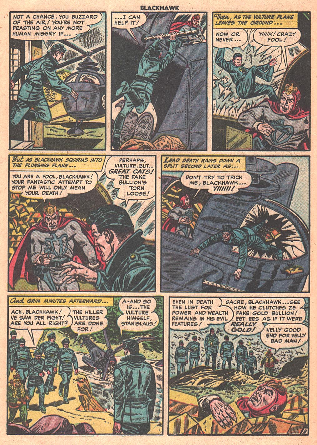 Read online Blackhawk (1957) comic -  Issue #78 - 12