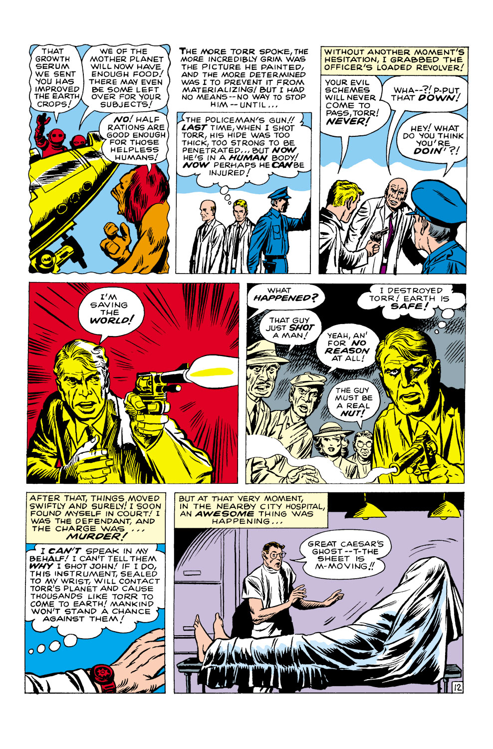 Read online Amazing Adventures (1961) comic -  Issue #1 - 14