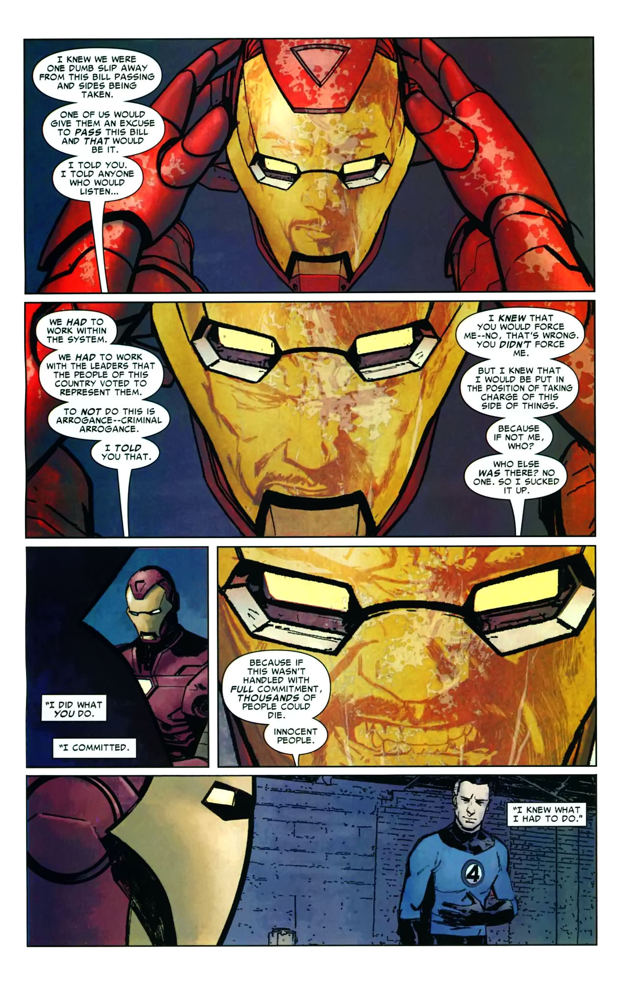 Read online Civil War: The Confession comic -  Issue # Full - 11