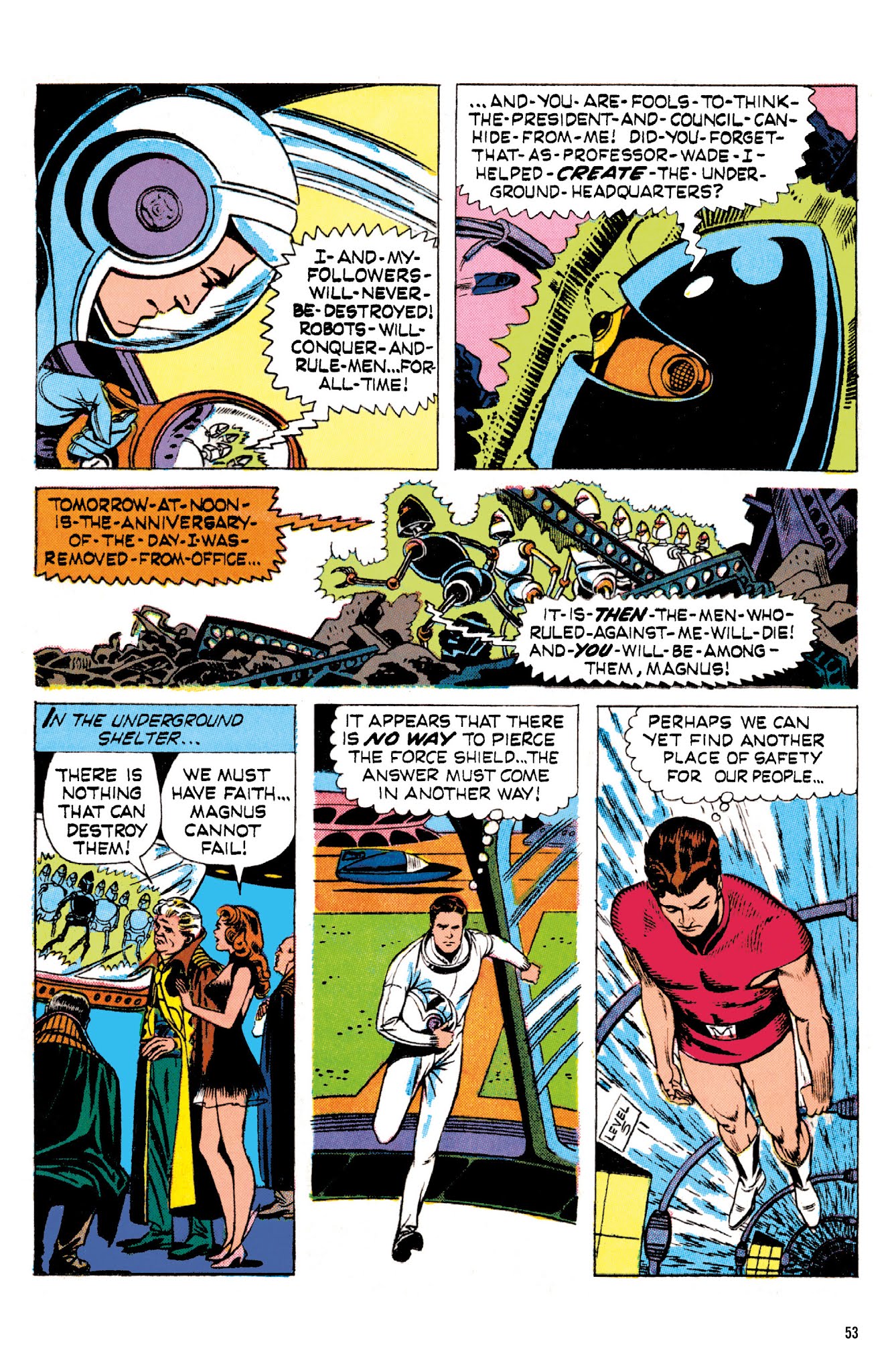 Read online Magnus, Robot Fighter Archives comic -  Issue # TPB 2 (Part 1) - 55