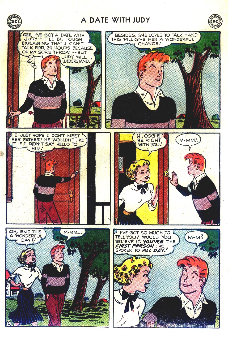 Read online A Date with Judy comic -  Issue #41 - 12