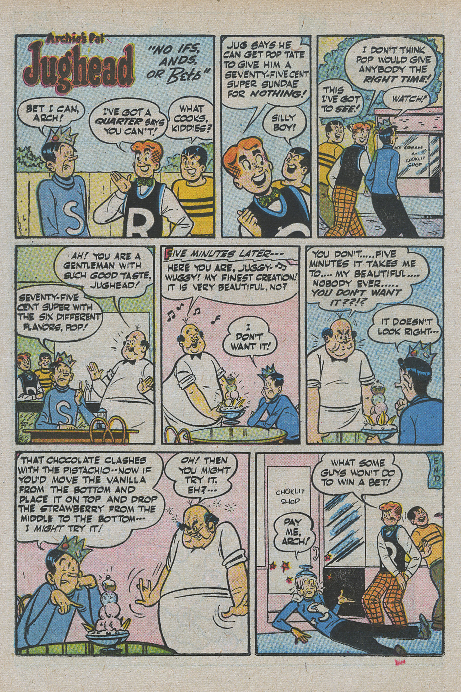 Read online Archie's Pal Jughead comic -  Issue #32 - 12