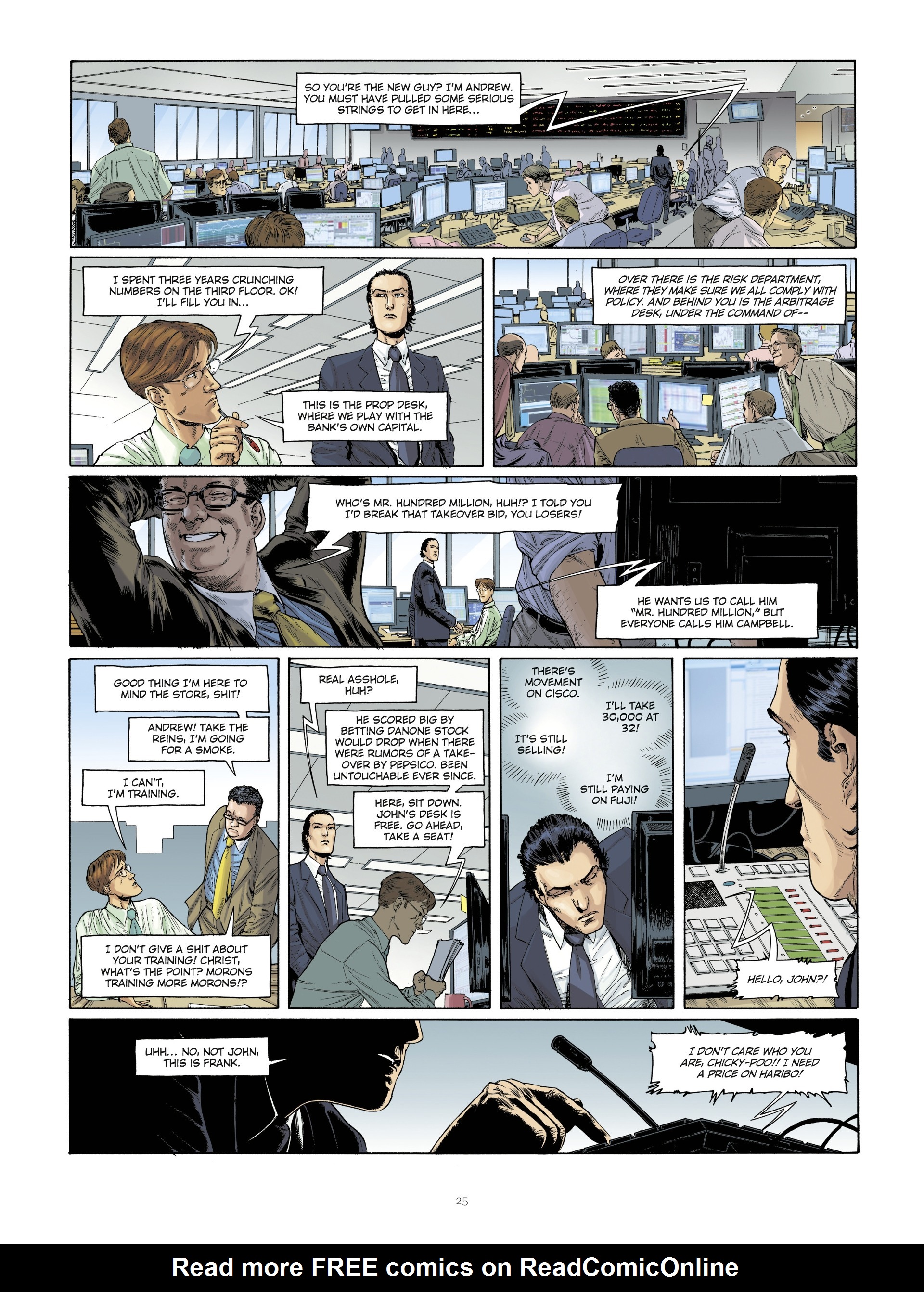 Read online Hedge Fund comic -  Issue #1 - 27