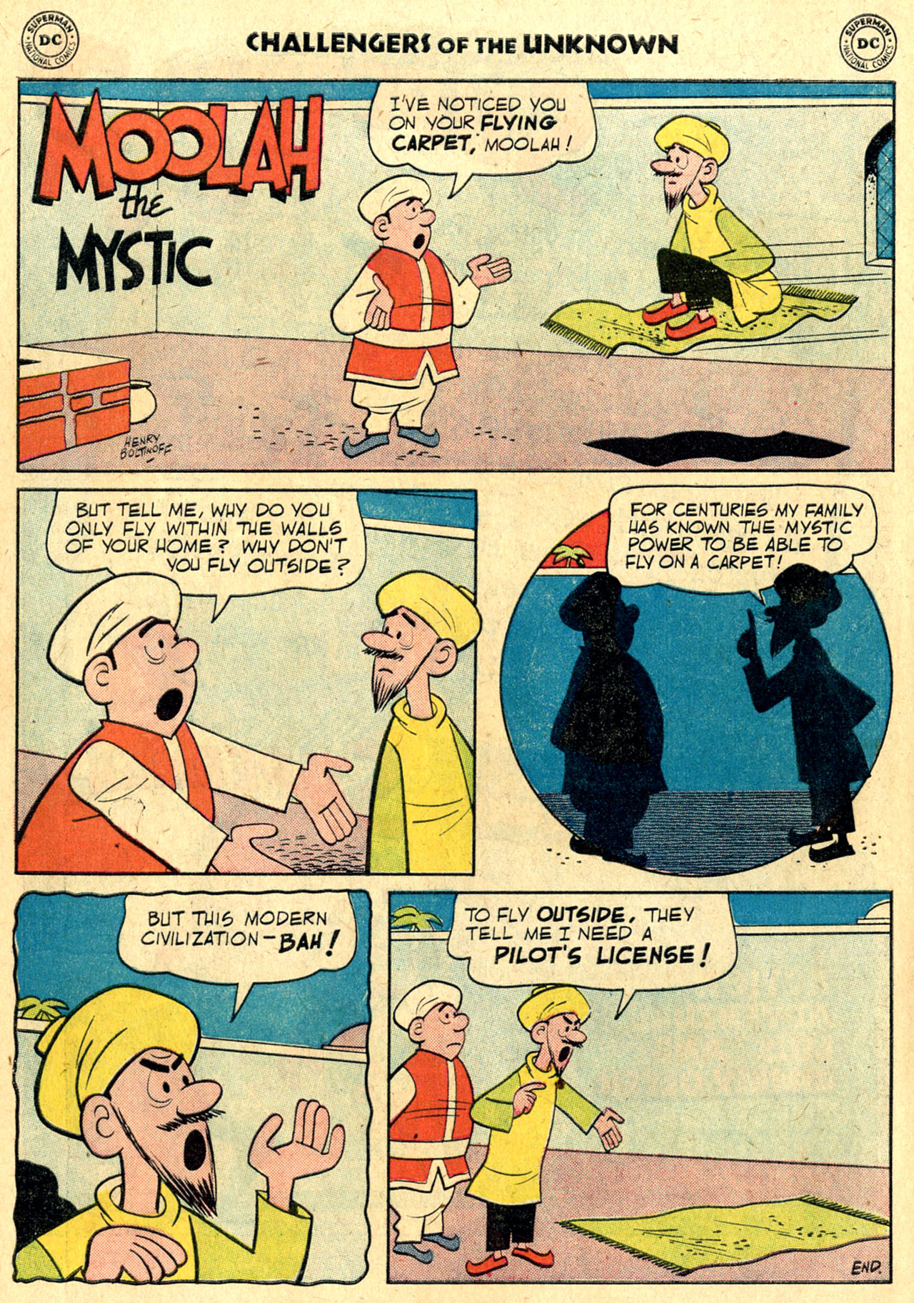 Read online Challengers of the Unknown (1958) comic -  Issue #4 - 10