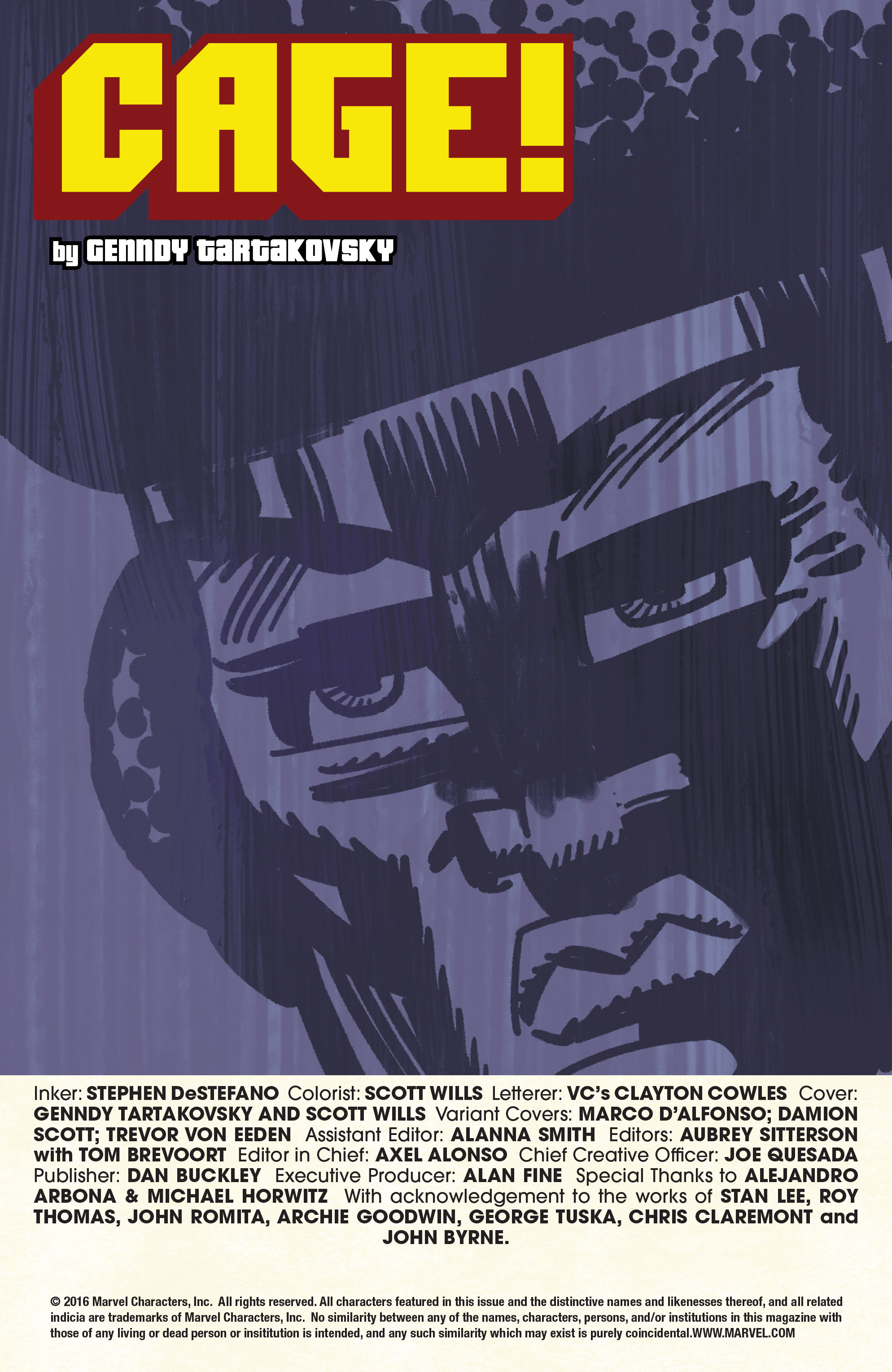 Read online Cage (2016) comic -  Issue #1 - 2