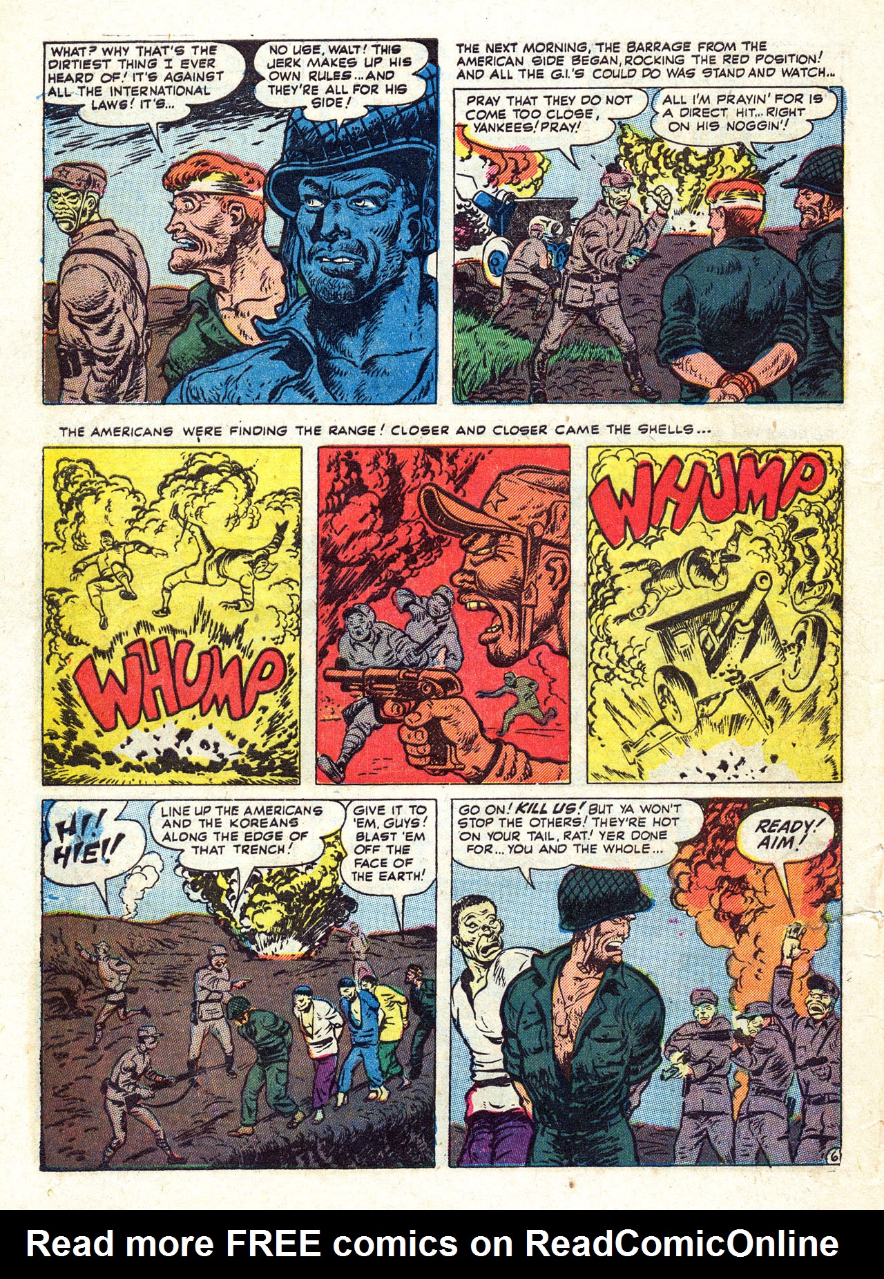 Read online War Action comic -  Issue #4 - 8