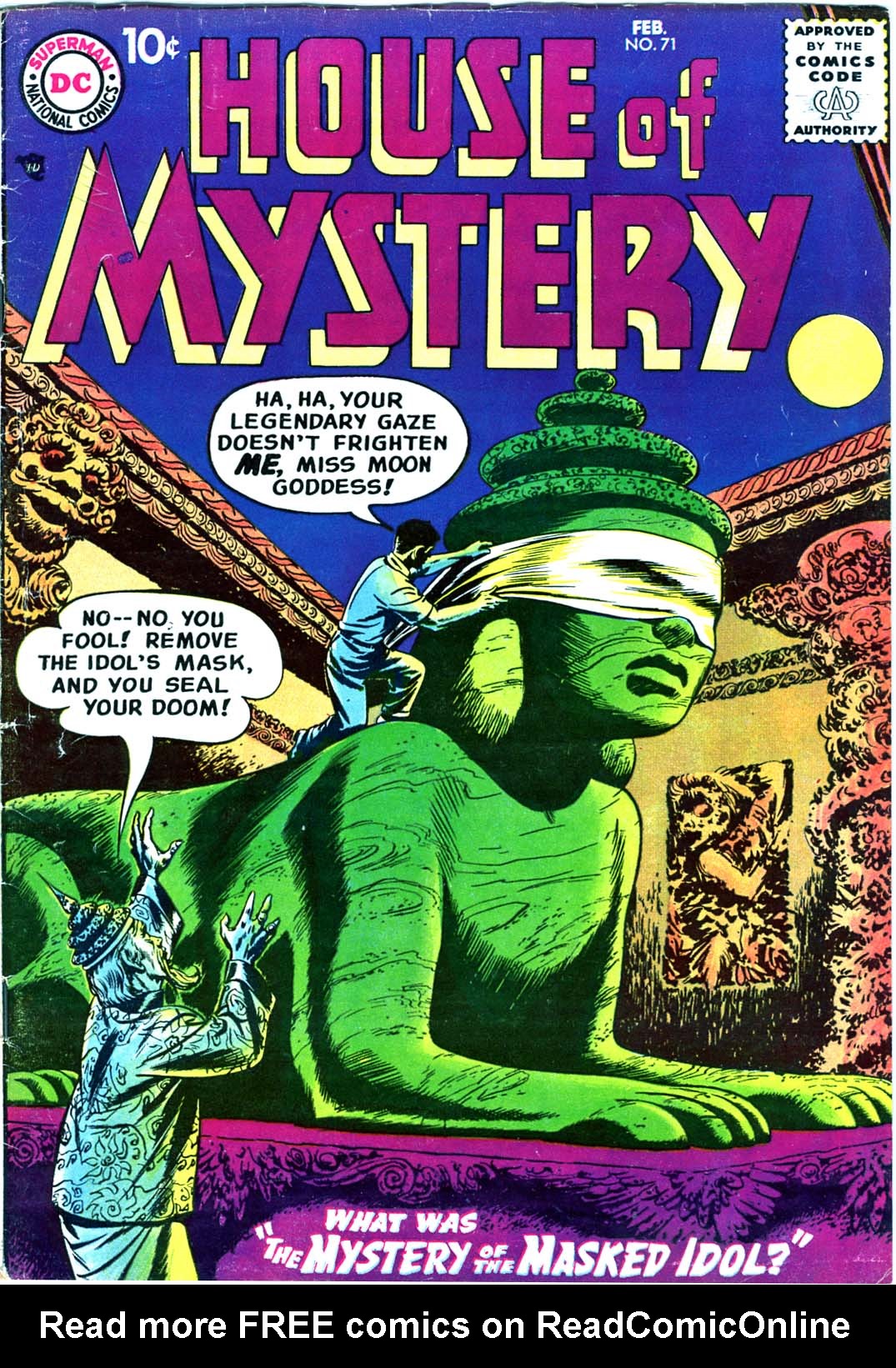 Read online House of Mystery (1951) comic -  Issue #71 - 1