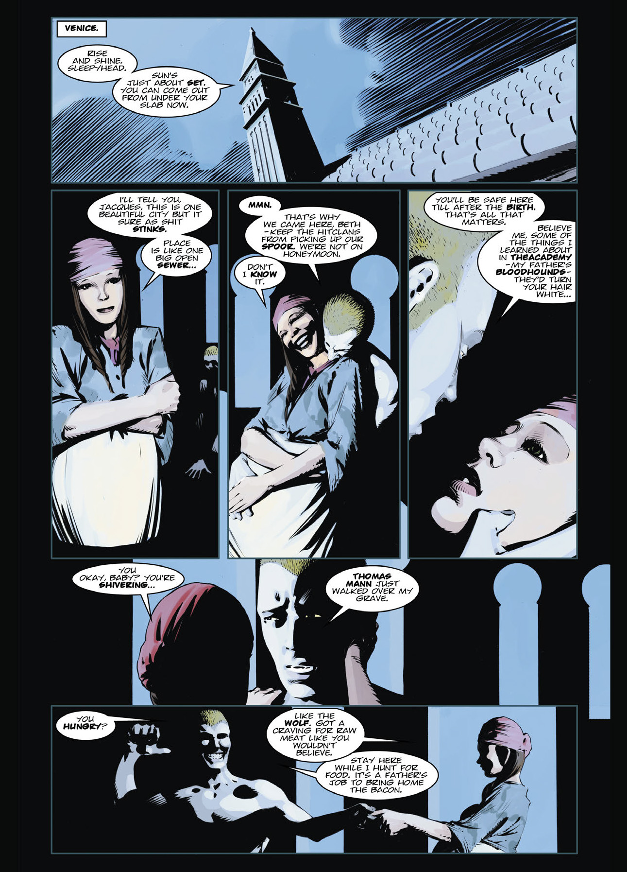 Read online Tharg's Terror Tales Presents Necronauts & A Love Like Blood comic -  Issue # TPB - 81
