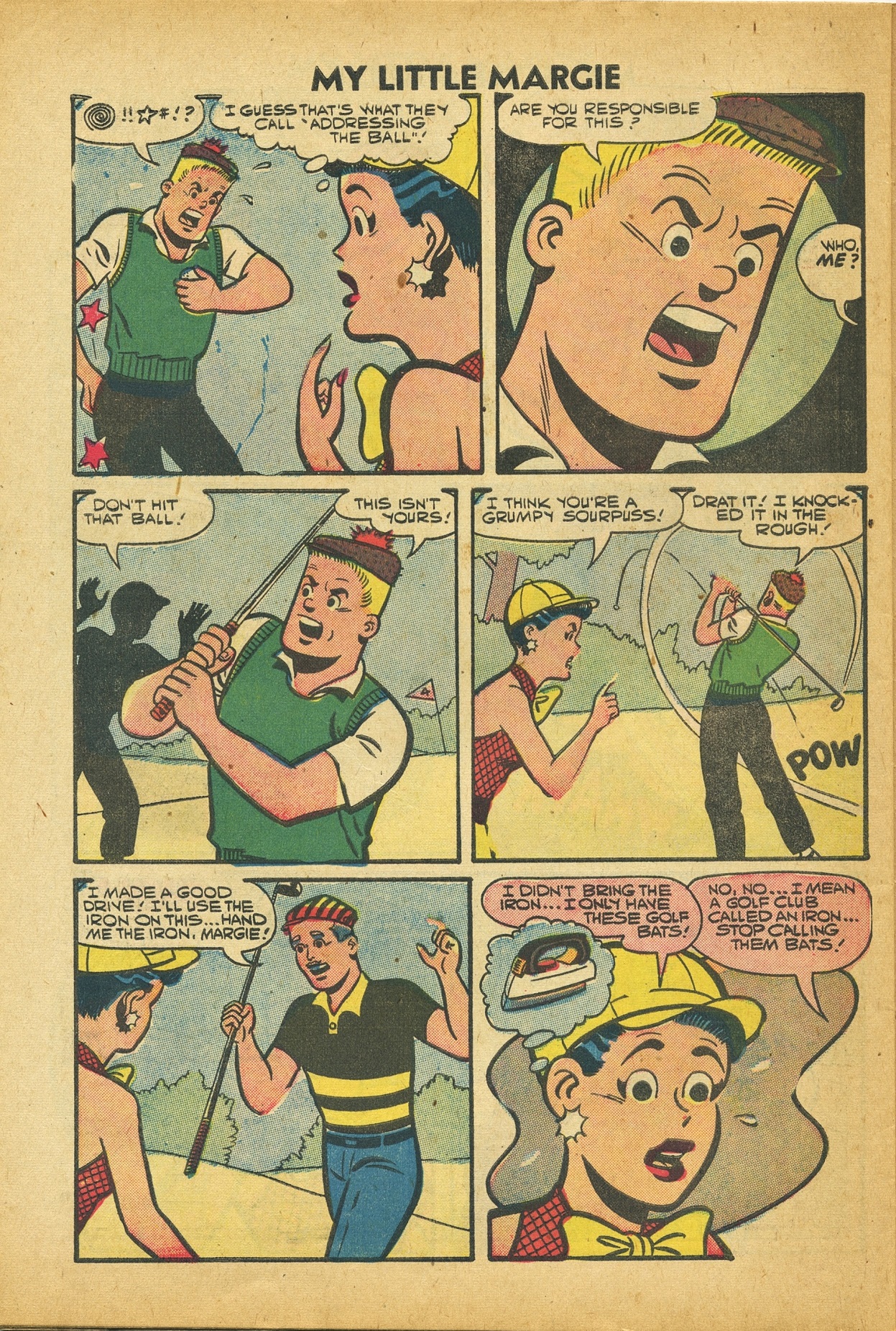 Read online My Little Margie (1954) comic -  Issue #21 - 30