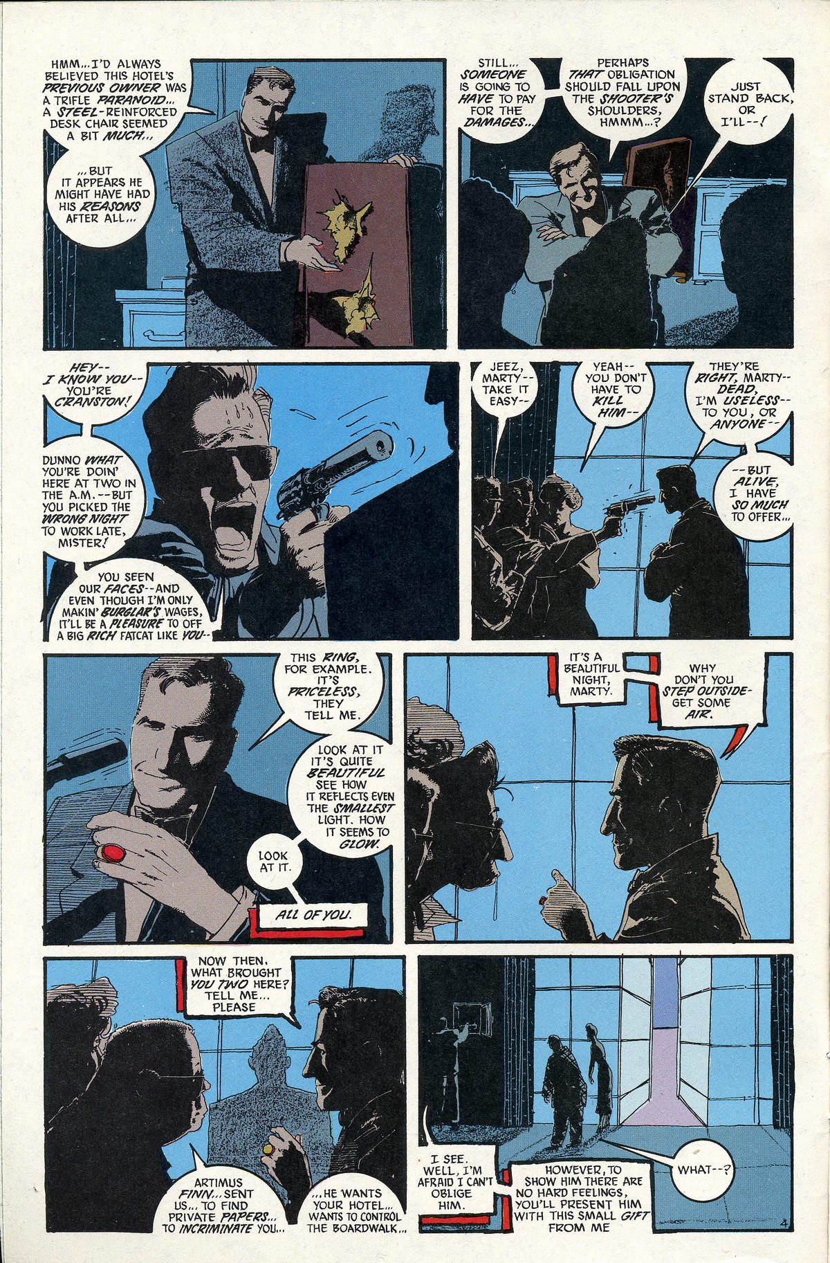 Read online The Shadow (1987) comic -  Issue #10 - 6