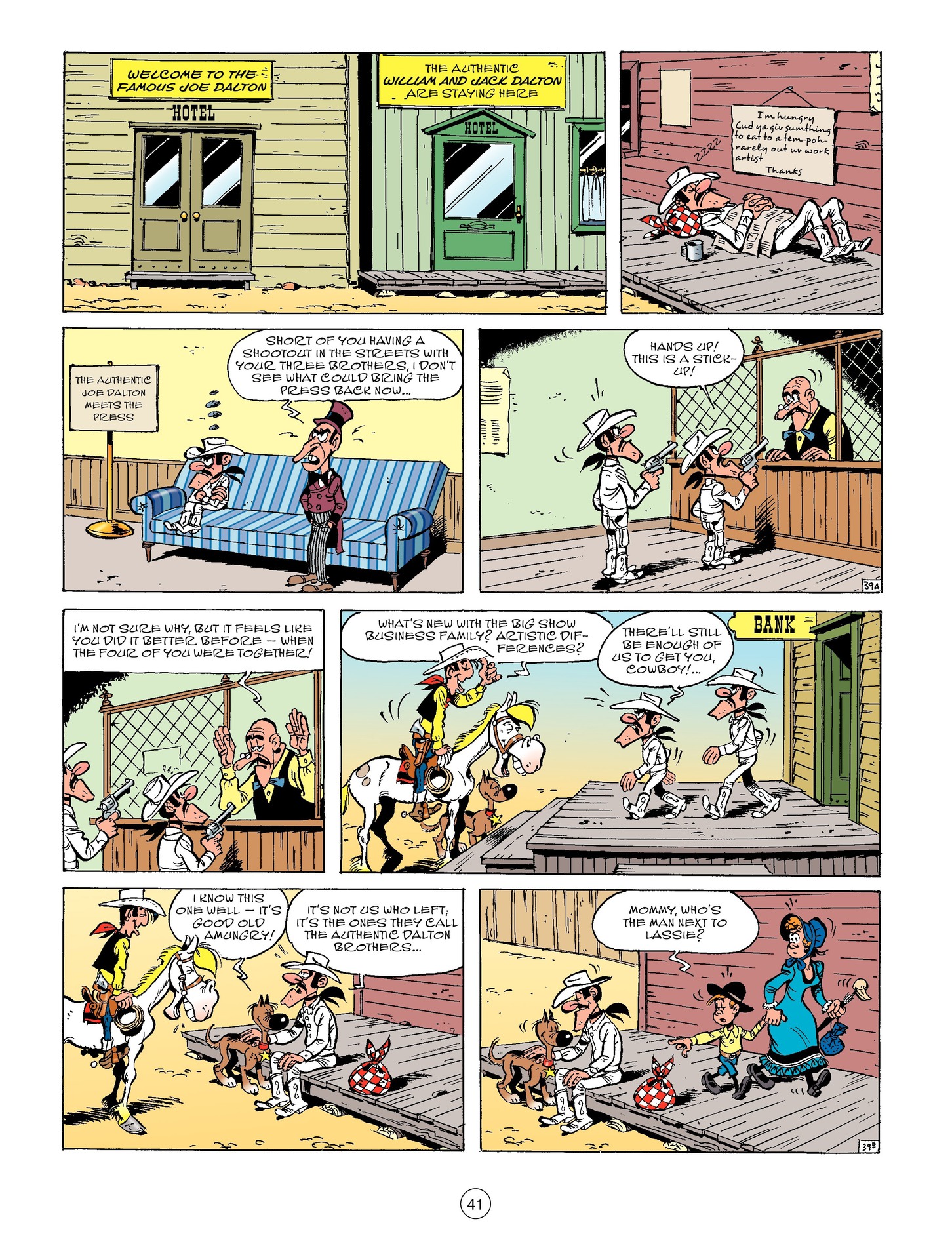 A Lucky Luke Adventure Issue #57 #57 - English 41