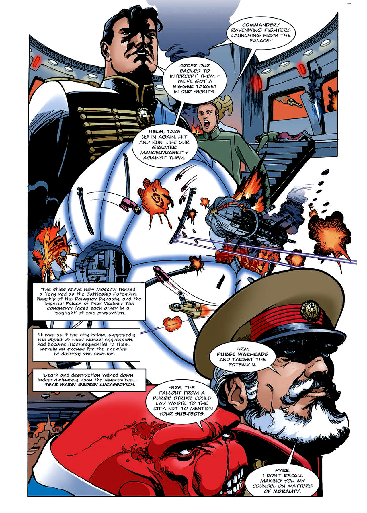Read online Nikolai Dante comic -  Issue # TPB 4 - 138