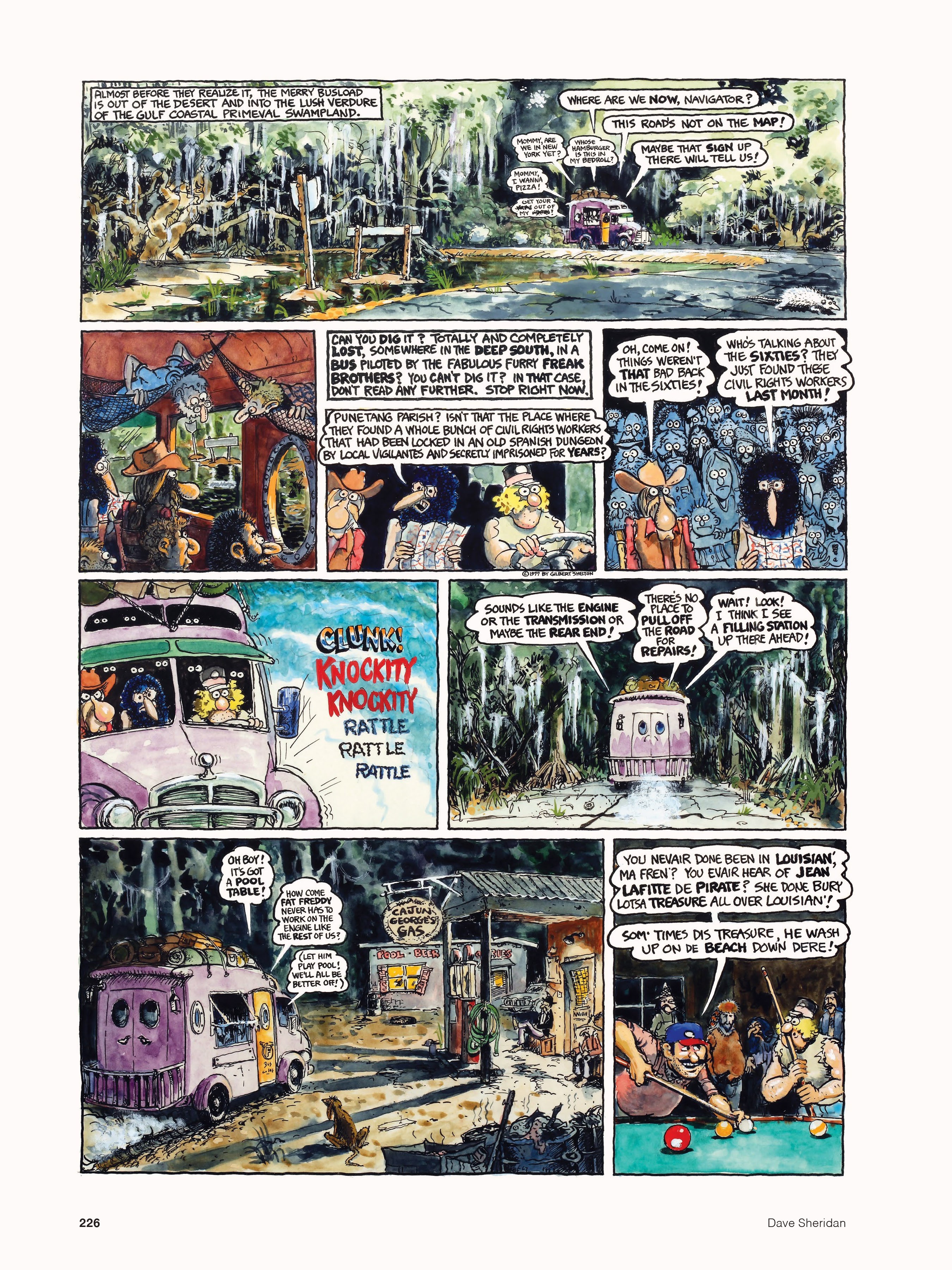 Read online Dave Sheridan: Life with Dealer McDope, the Leather Nun, and the Fabulous Furry Freak Brothers comic -  Issue # TPB (Part 3) - 38