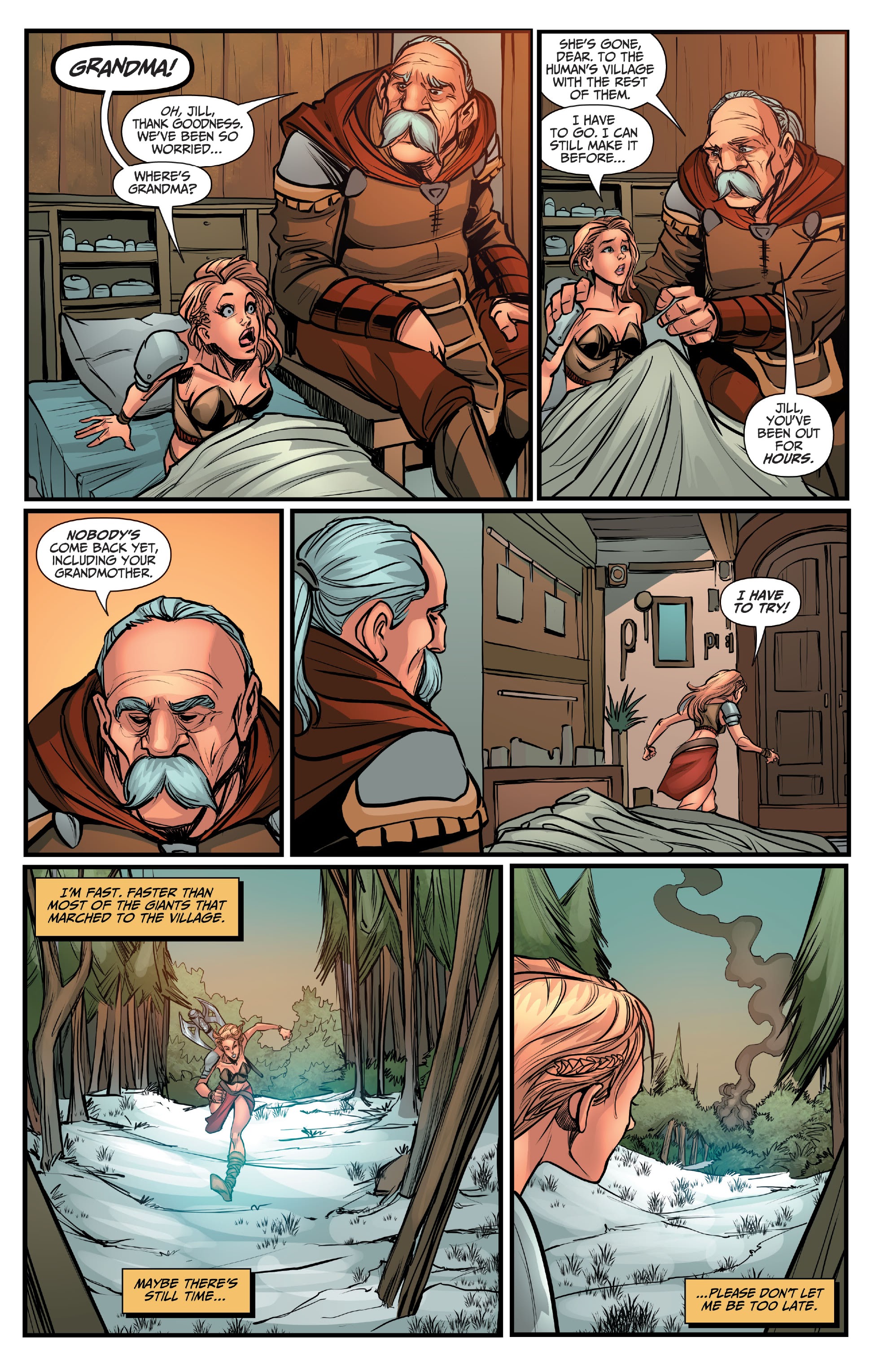 Read online Myths & Legends Quarterly: Jack & Jill comic -  Issue # TPB - 22