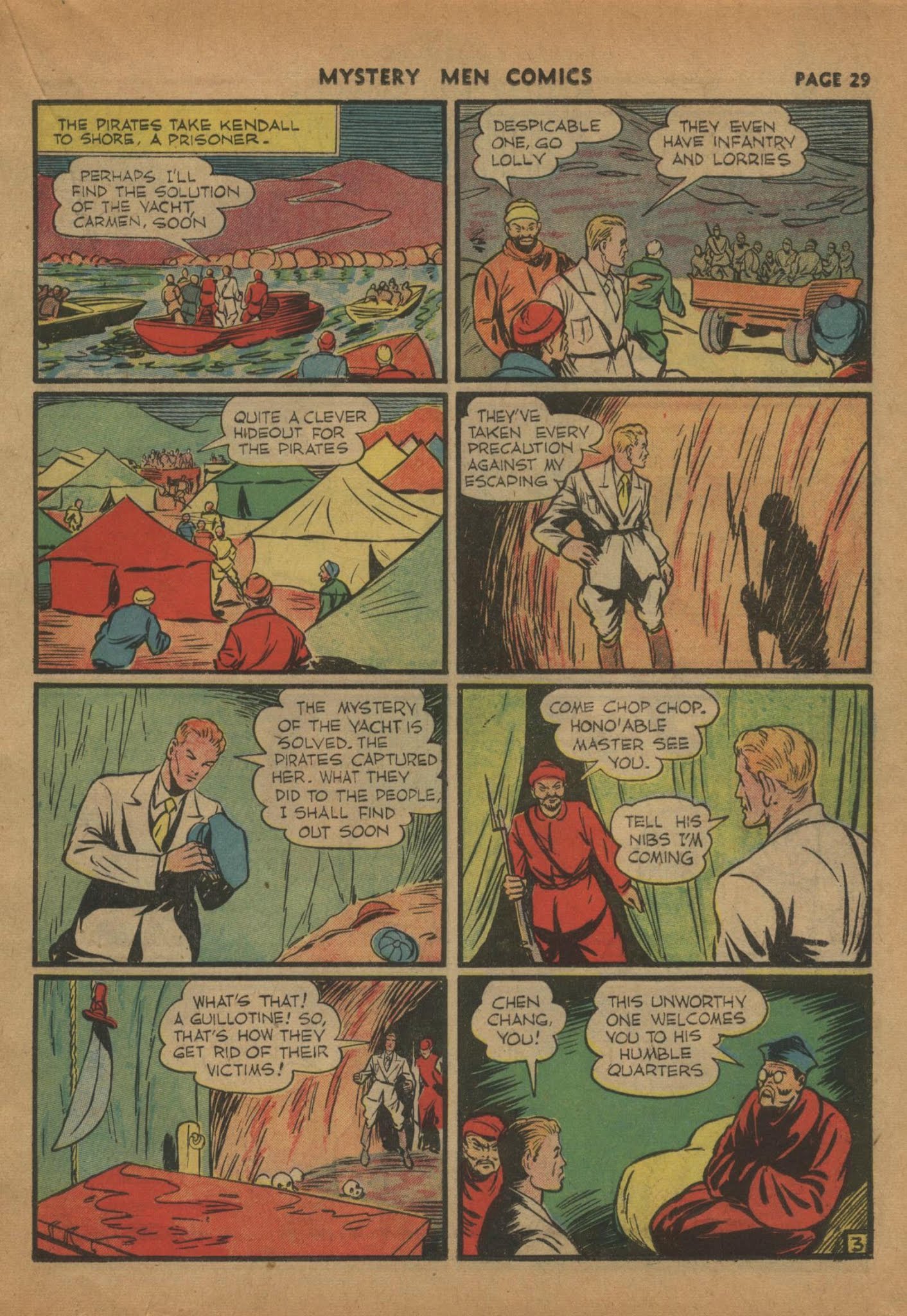Read online Mystery Men Comics comic -  Issue #16 - 31