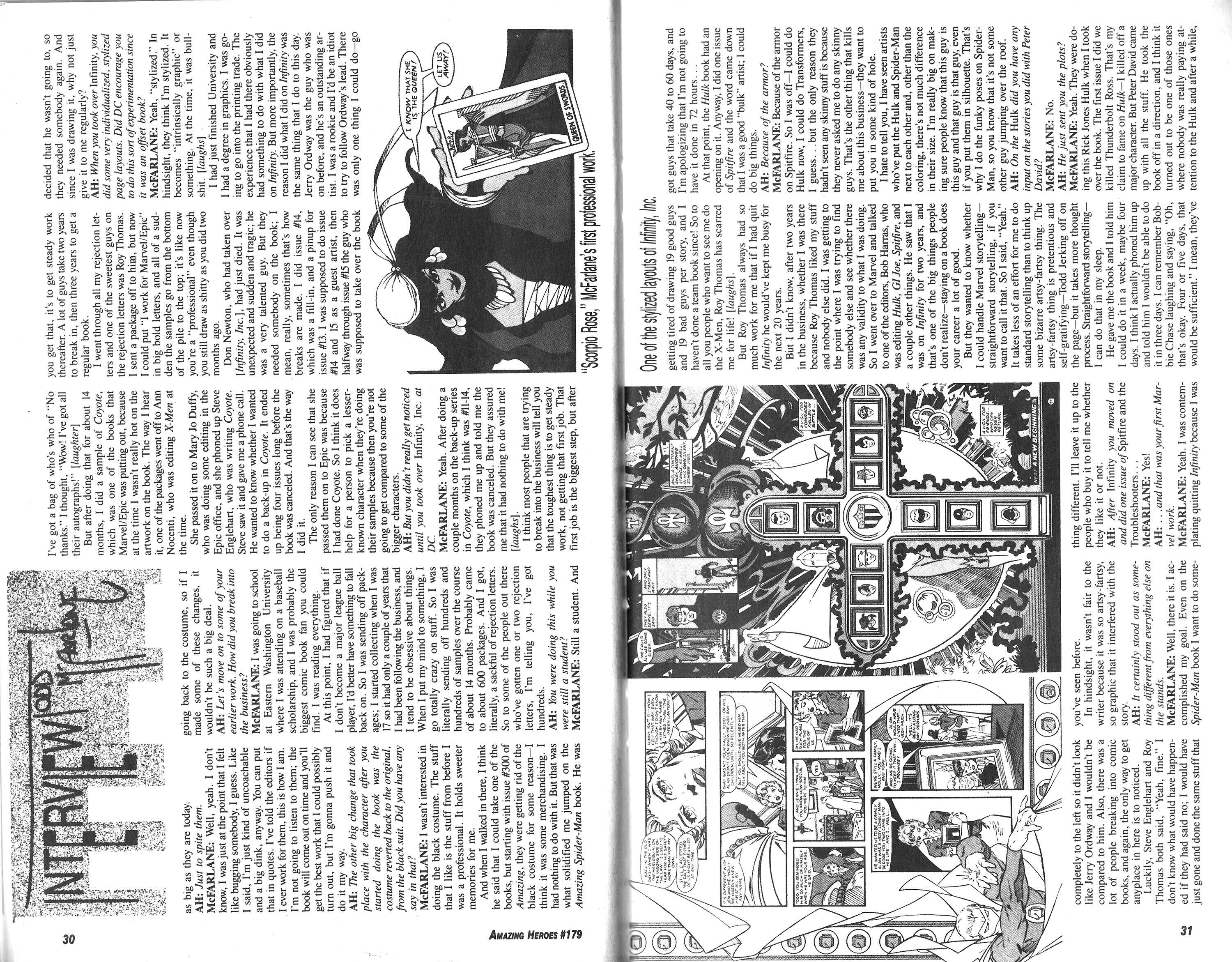 Read online Amazing Heroes comic -  Issue #179 - 16