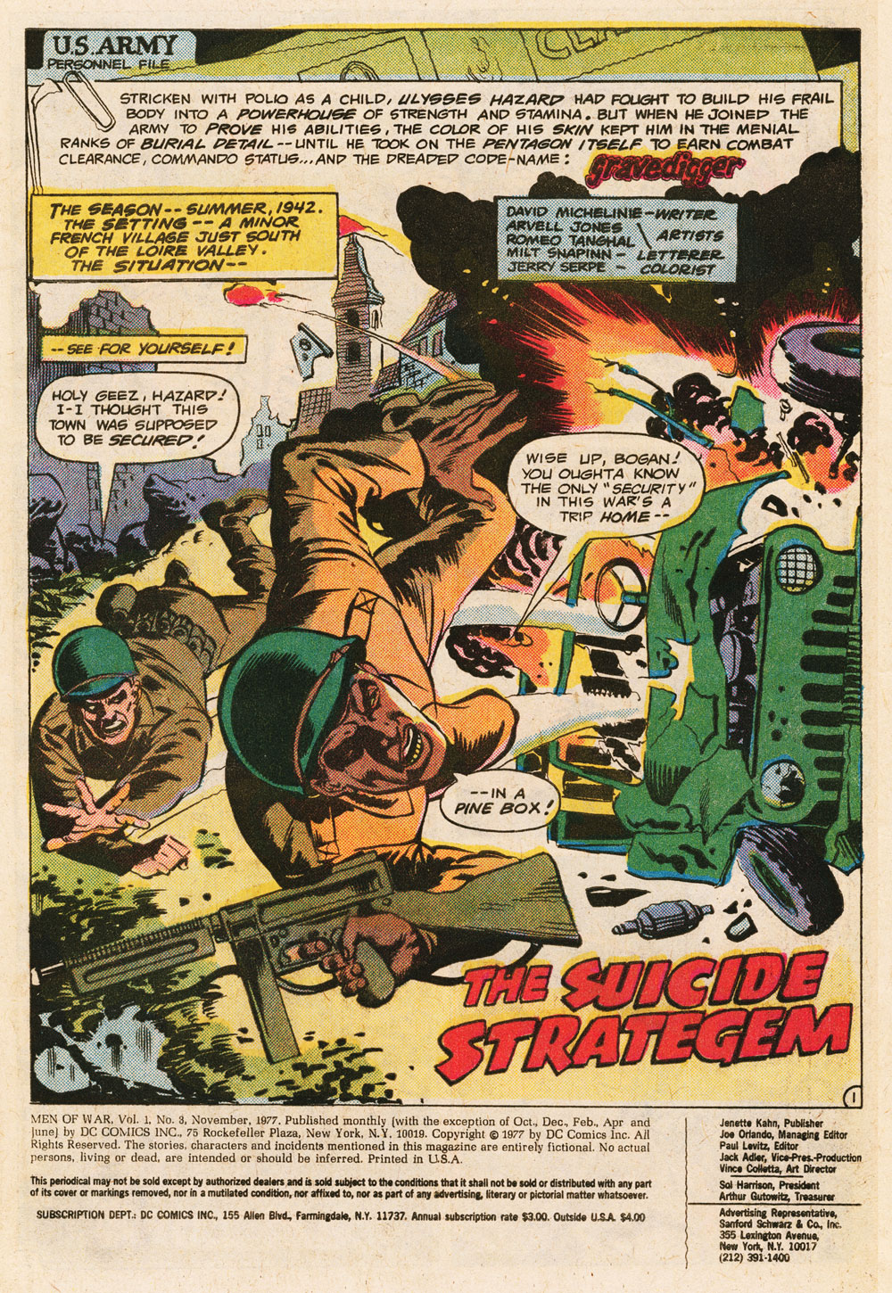 Read online Men of War comic -  Issue #3 - 2