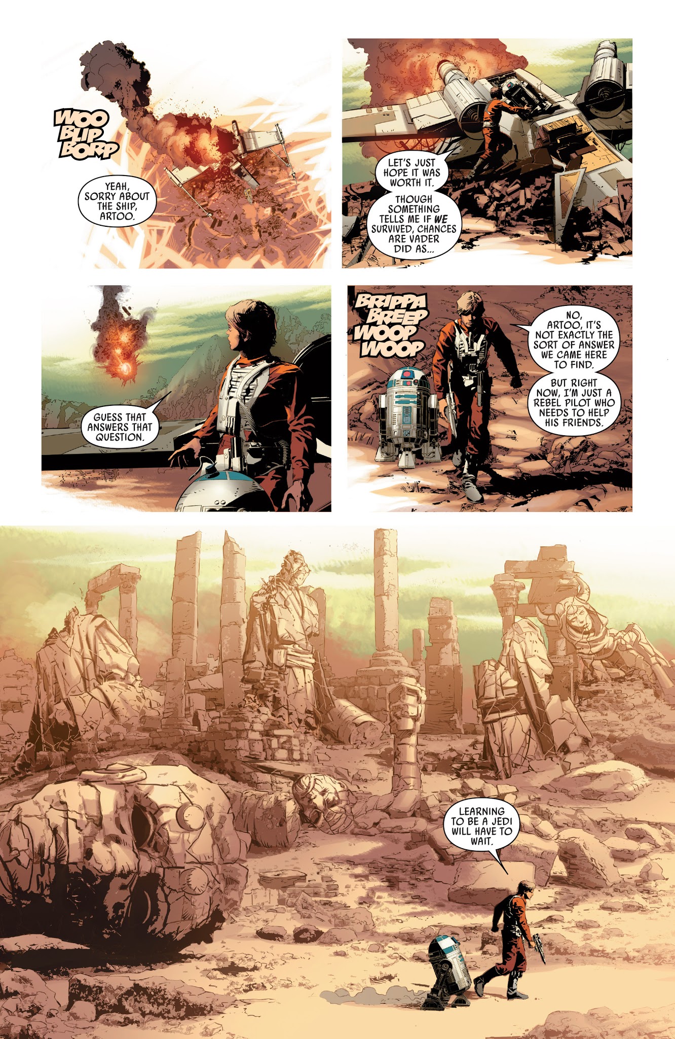 Read online Star Wars: Vader Down comic -  Issue # TPB - 30