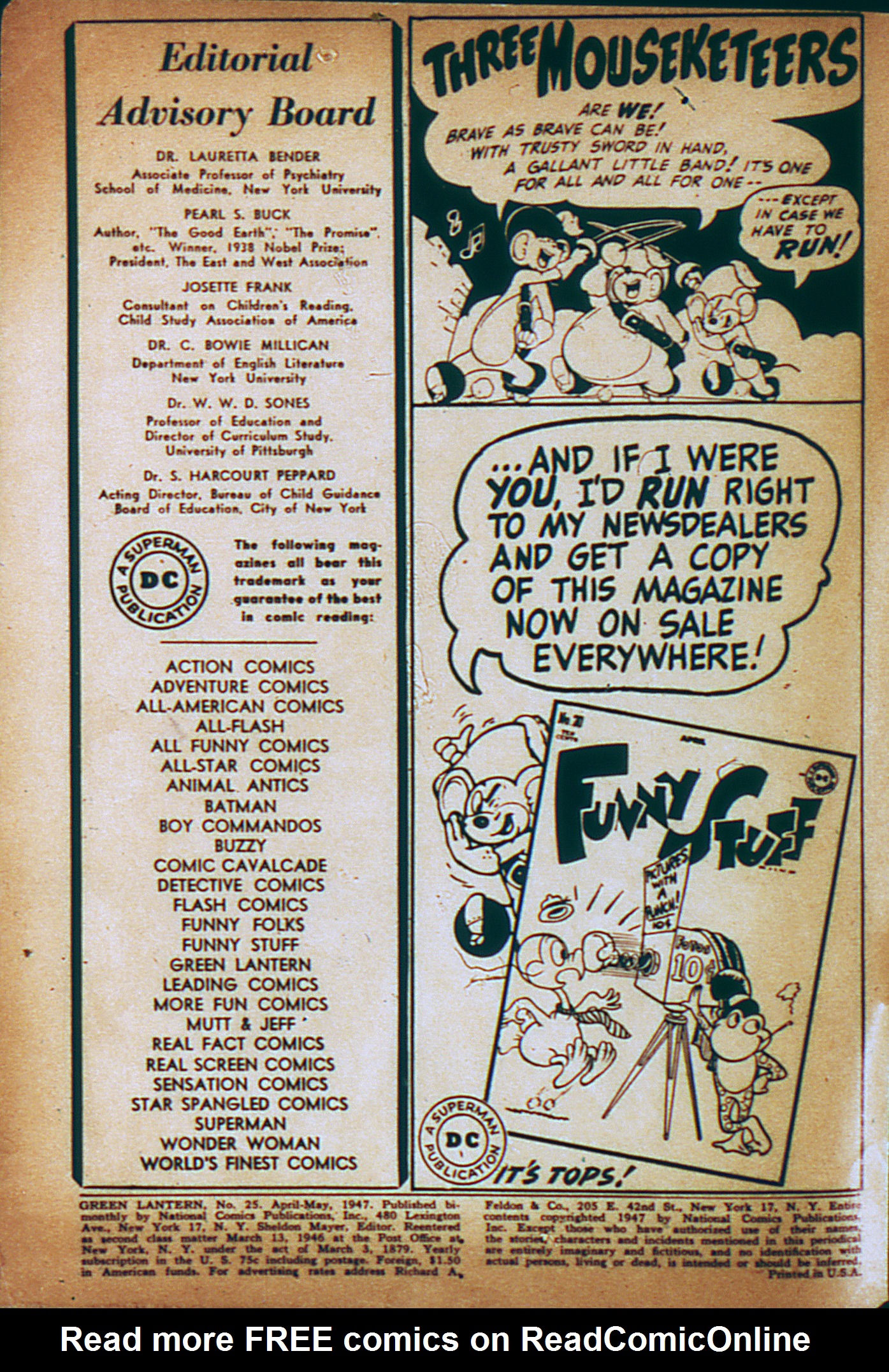Read online Green Lantern (1941) comic -  Issue #25 - 3