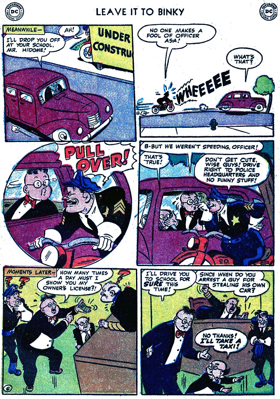 Read online Leave it to Binky comic -  Issue #34 - 39