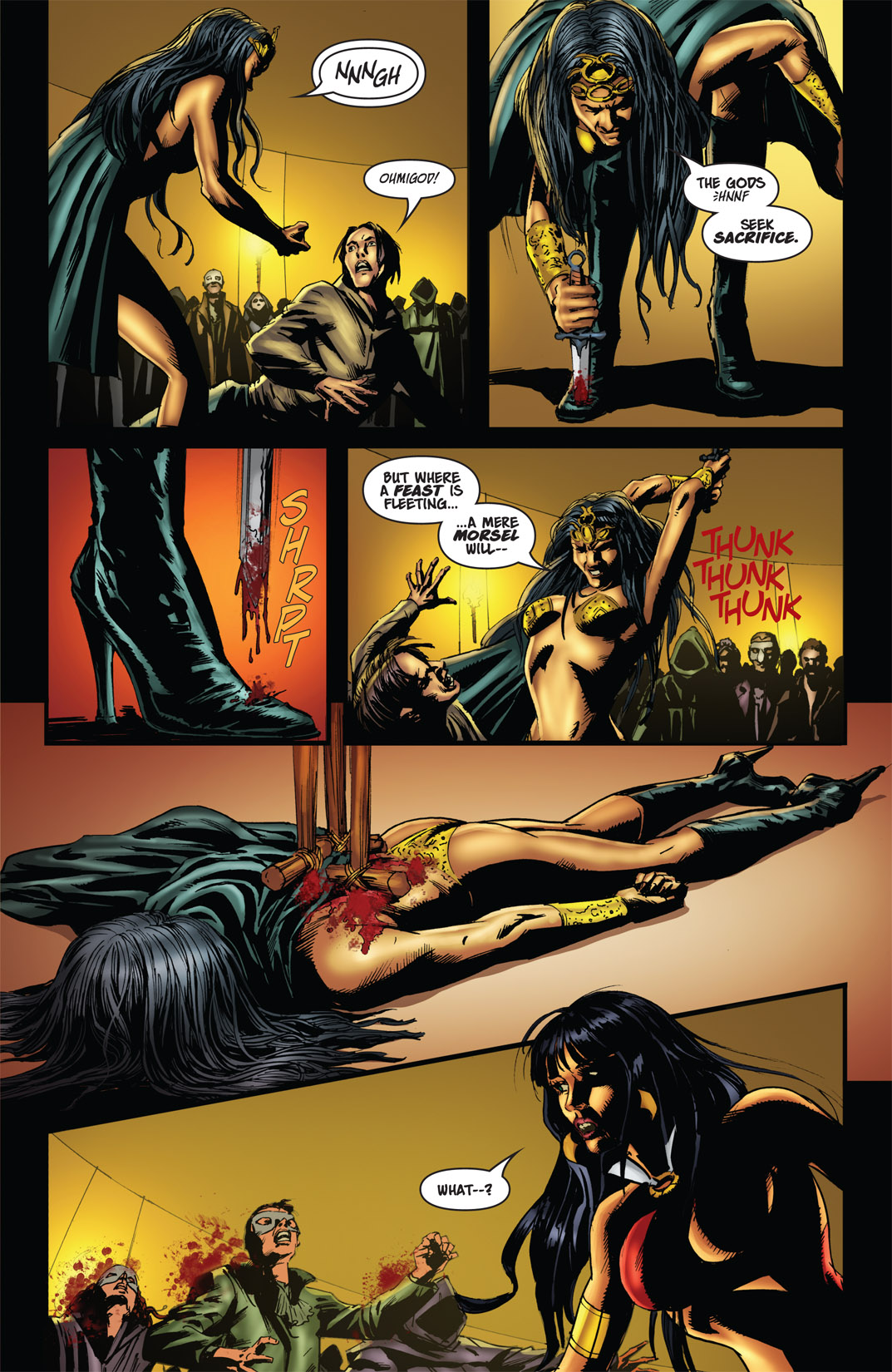 Read online Vampirella and the Scarlet Legion comic -  Issue # TPB - 25