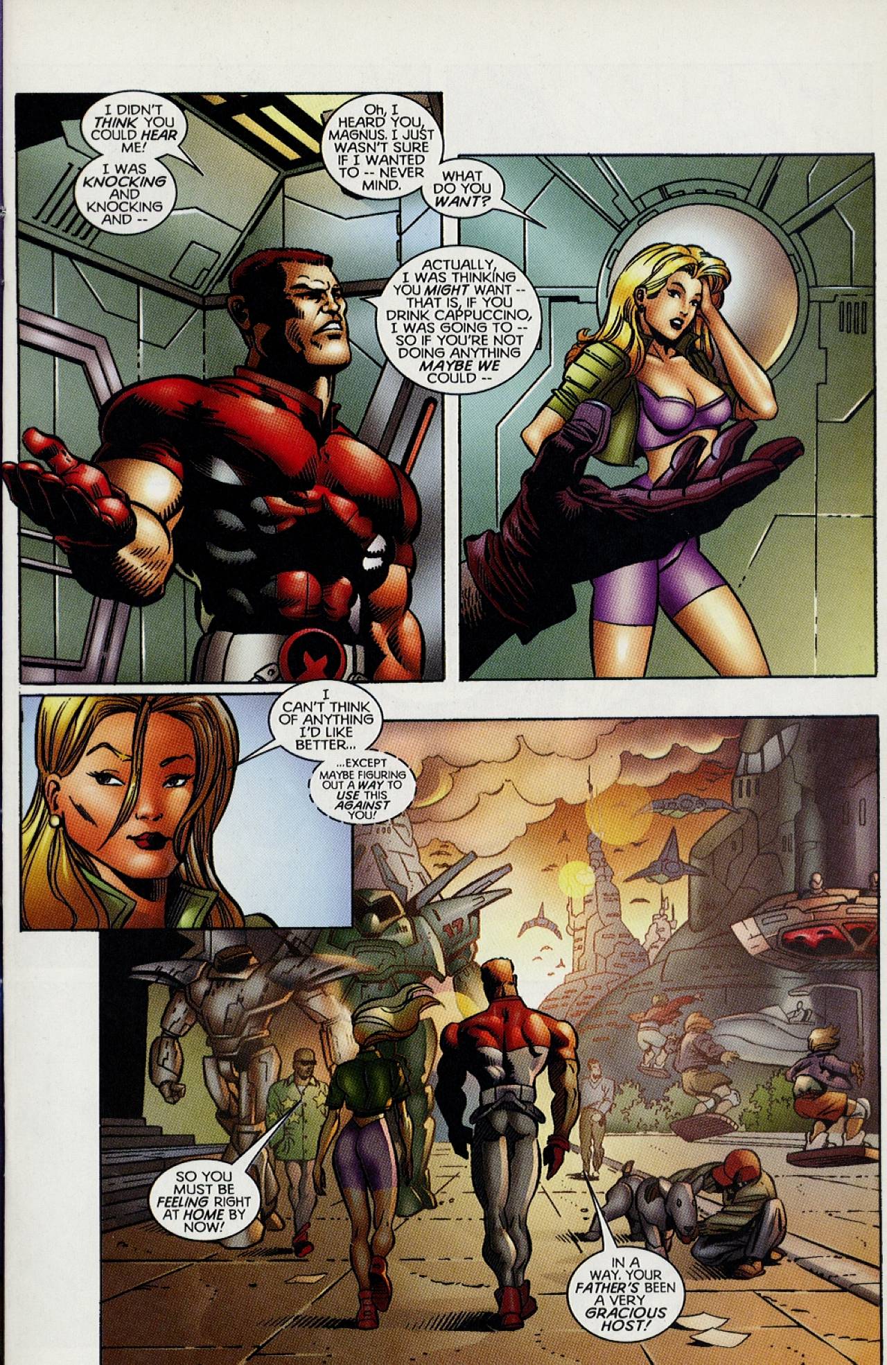 Read online Magnus Robot Fighter (1997) comic -  Issue #14 - 8