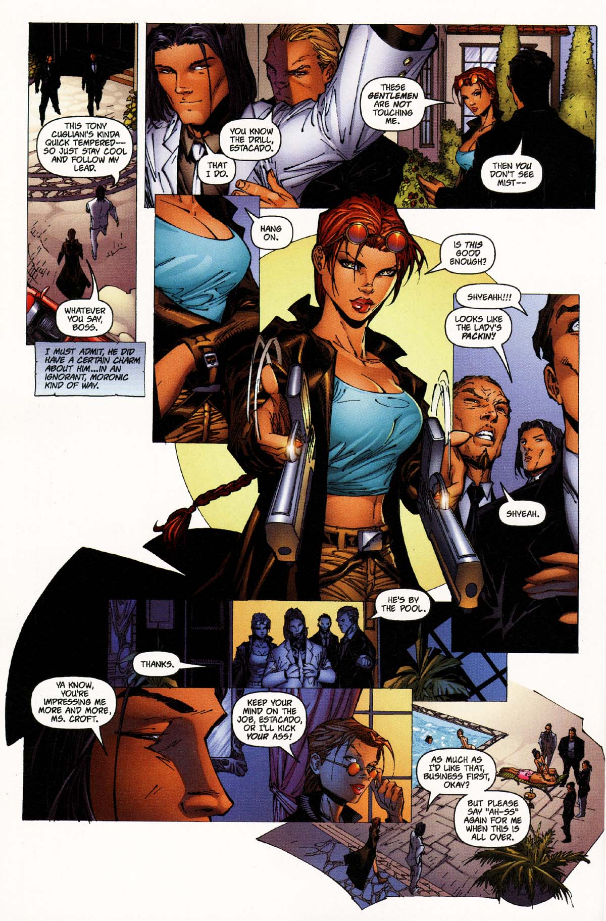 Read online Tomb Raider/The Darkness Special comic -  Issue # Full - 8