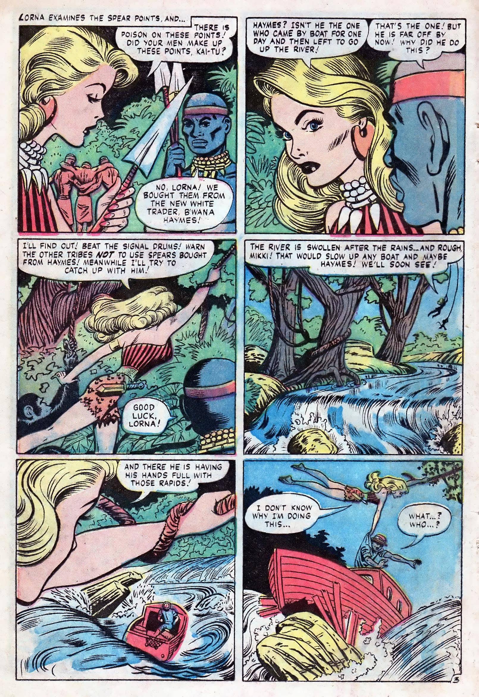 Read online Lorna, The Jungle Girl comic -  Issue #24 - 12
