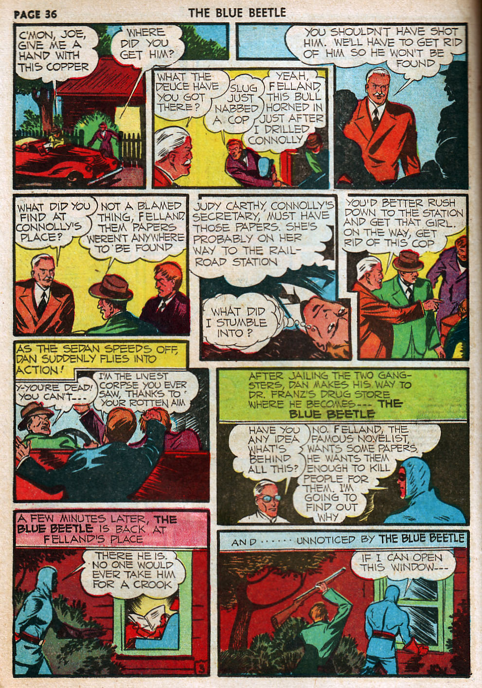 Read online The Blue Beetle comic -  Issue #11 - 38