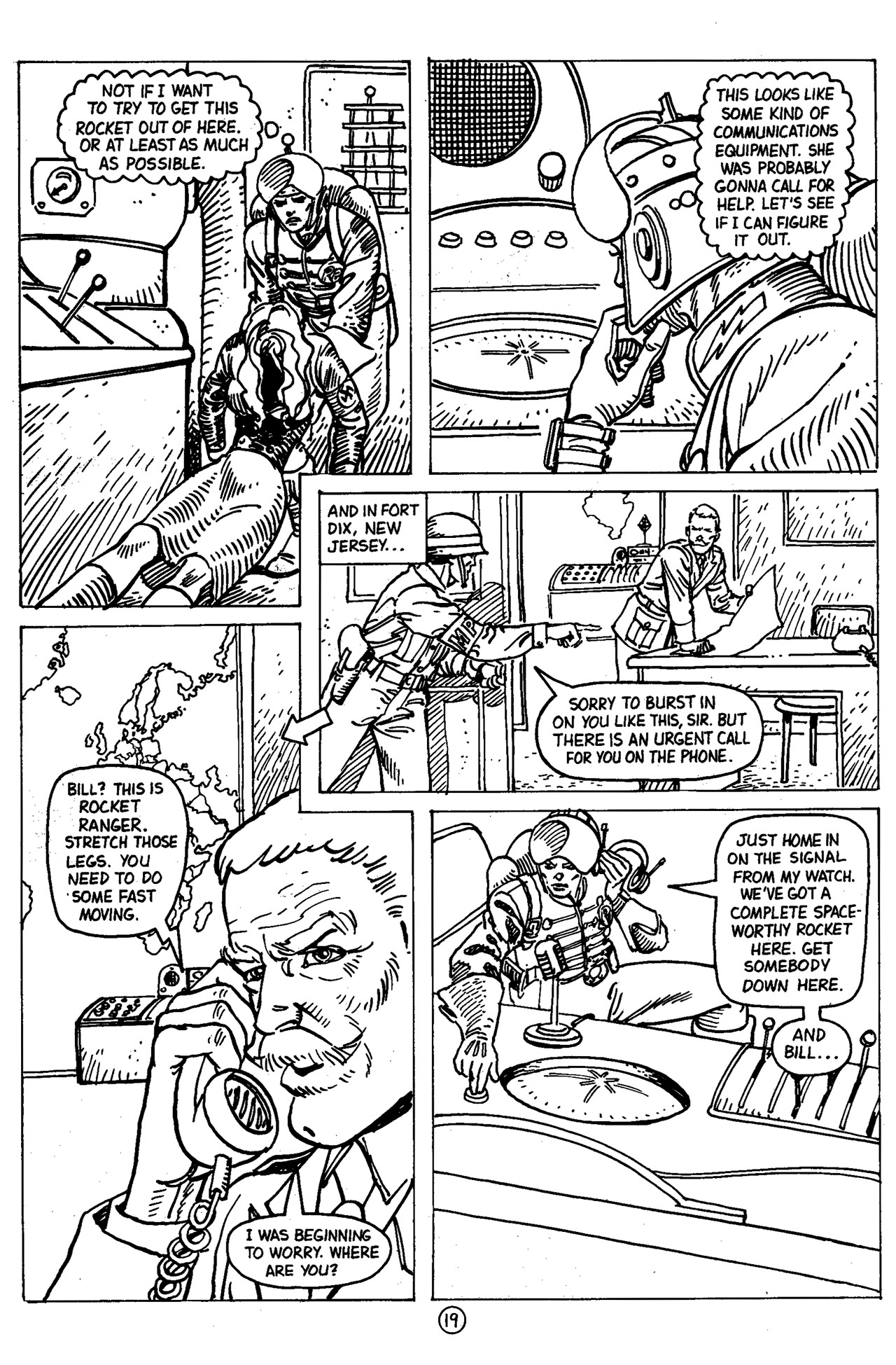 Read online Rocket Ranger comic -  Issue #4 - 21