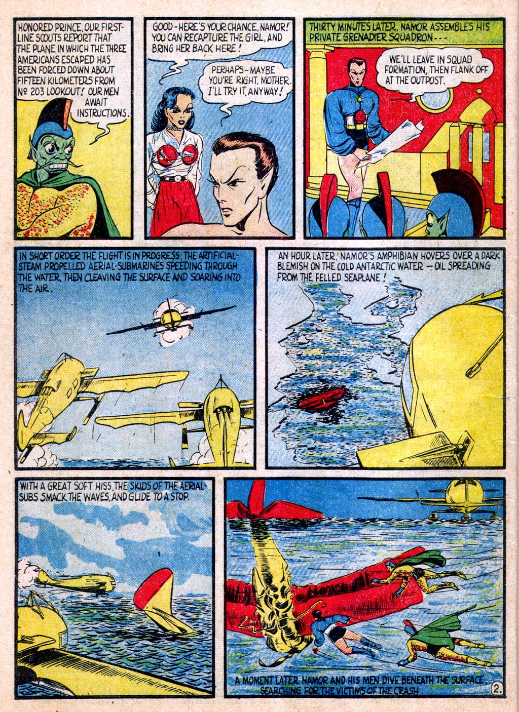 Read online Marvel Mystery Comics comic -  Issue #12 - 16