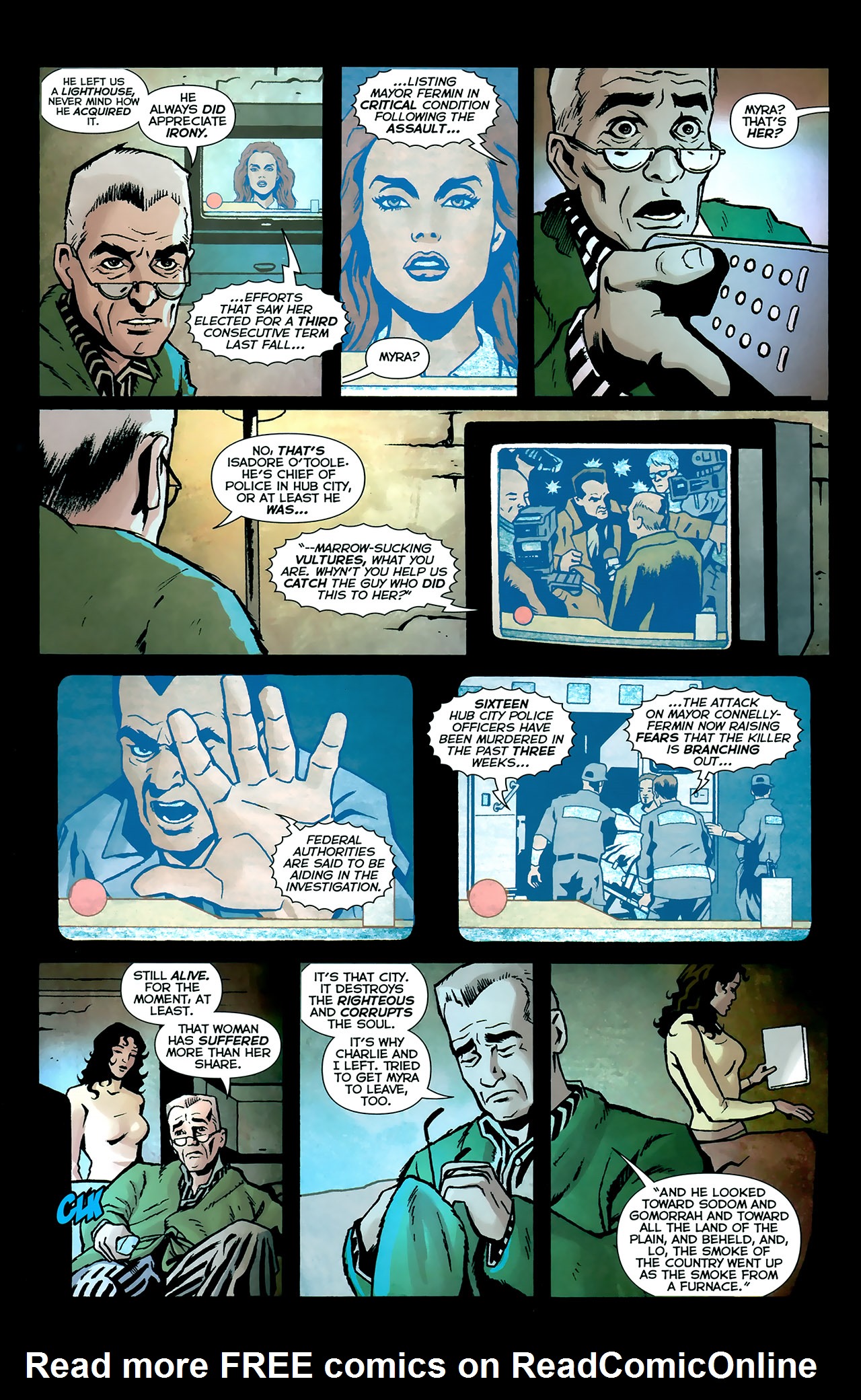 Read online Crime Bible: The Five Lessons of Blood comic -  Issue #4 - 7