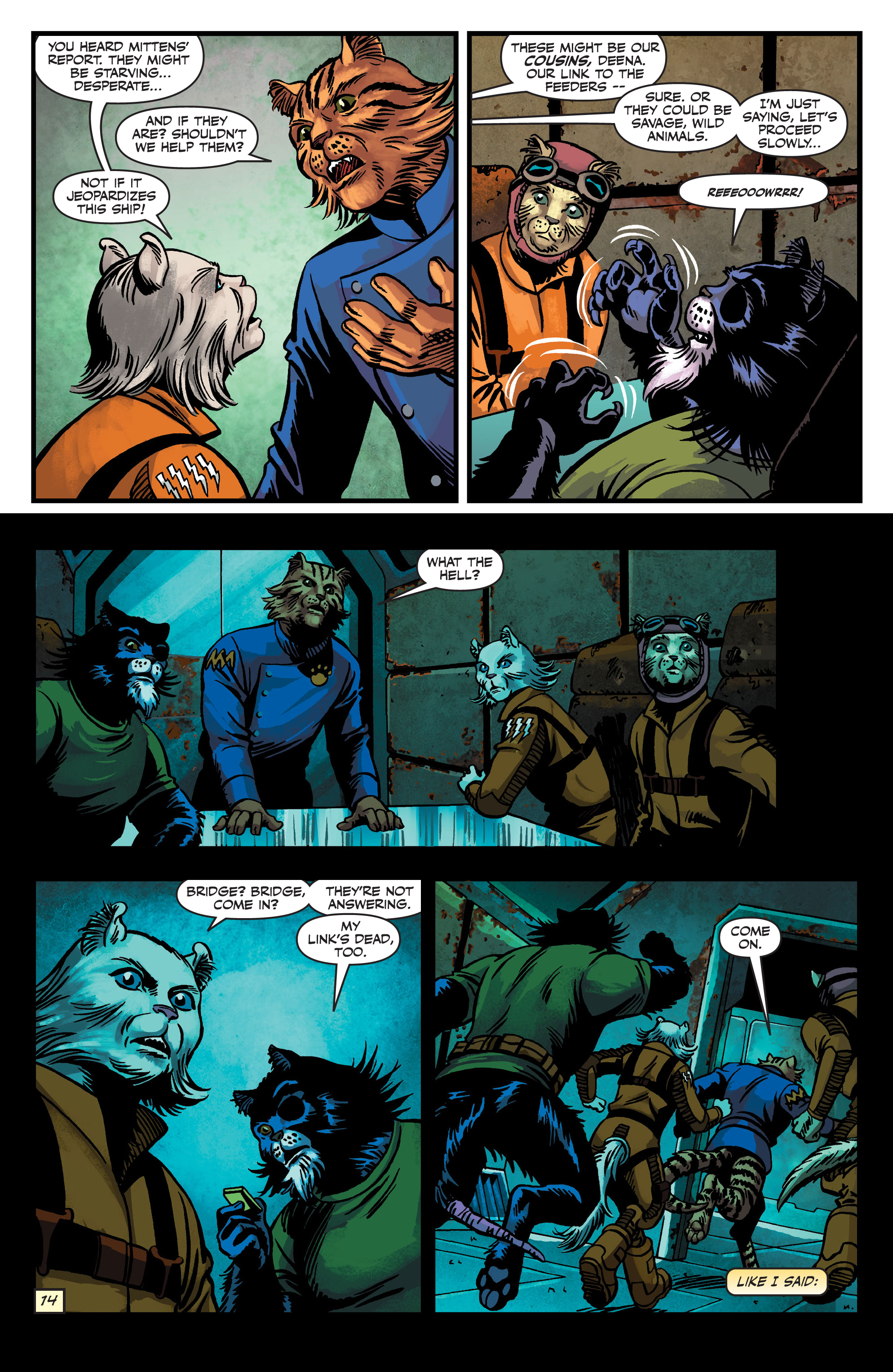 Read online Captain Ginger Season 2 comic -  Issue #1 - 15