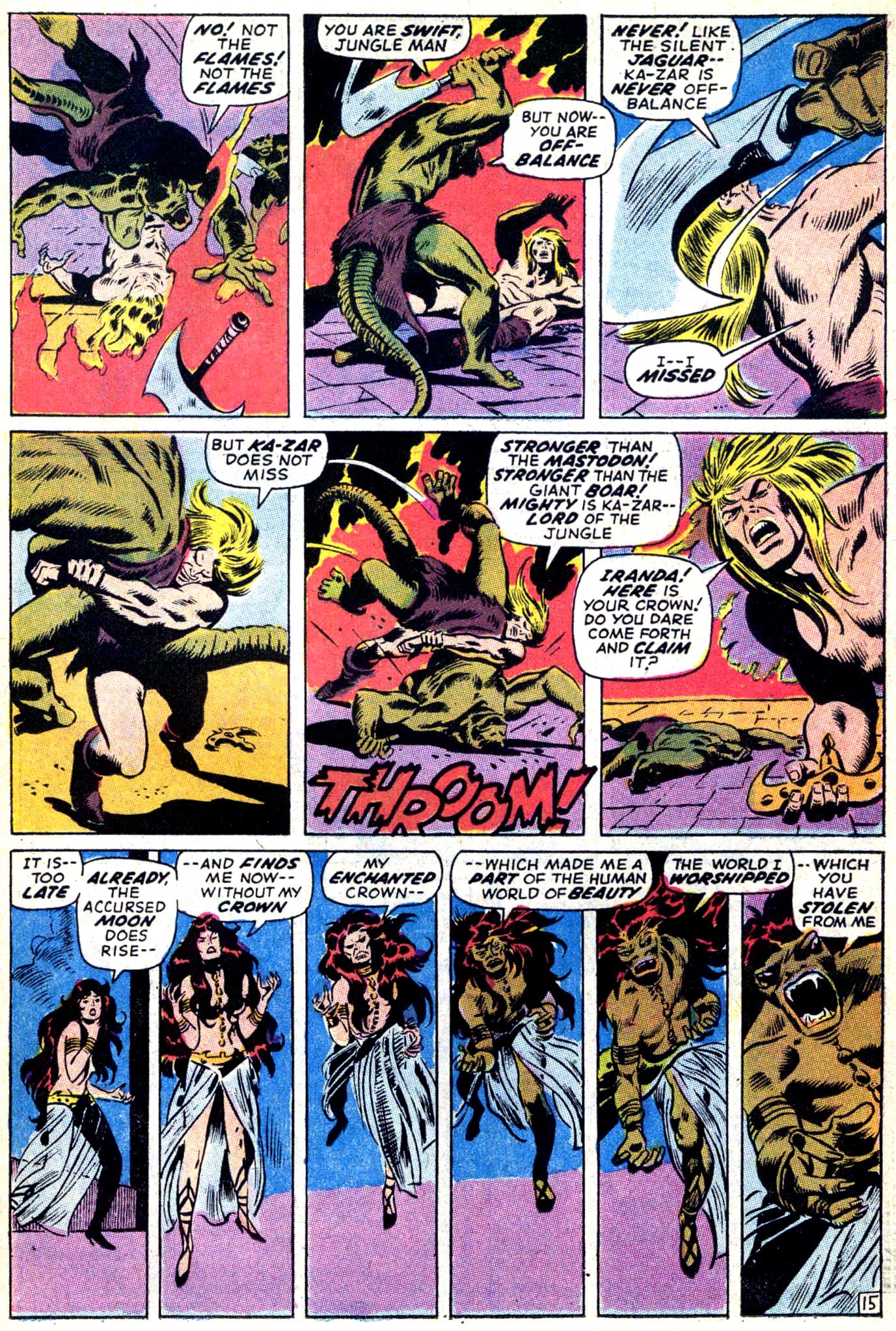 Read online Astonishing Tales (1970) comic -  Issue #9 - 15