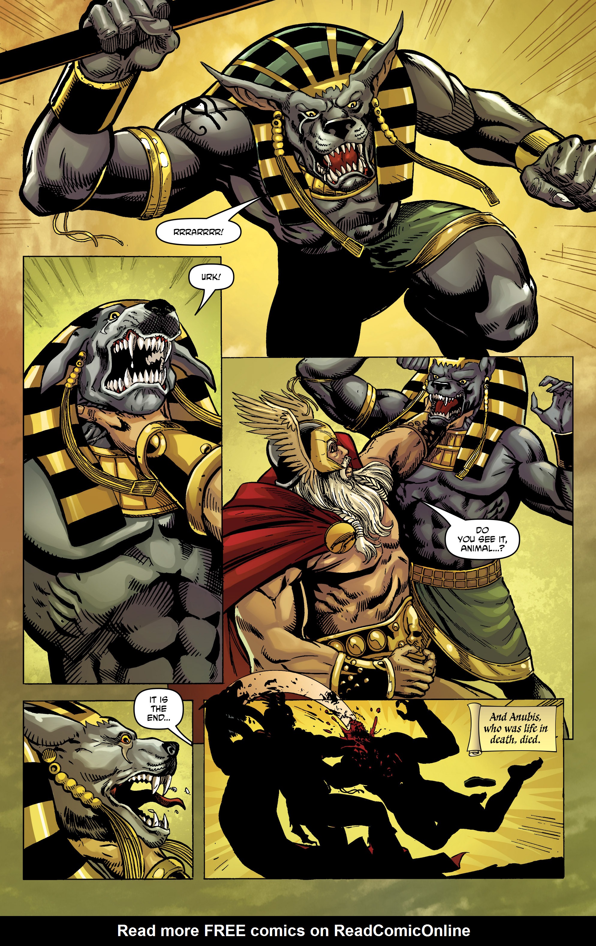 Read online God Is Dead comic -  Issue #4 - 19
