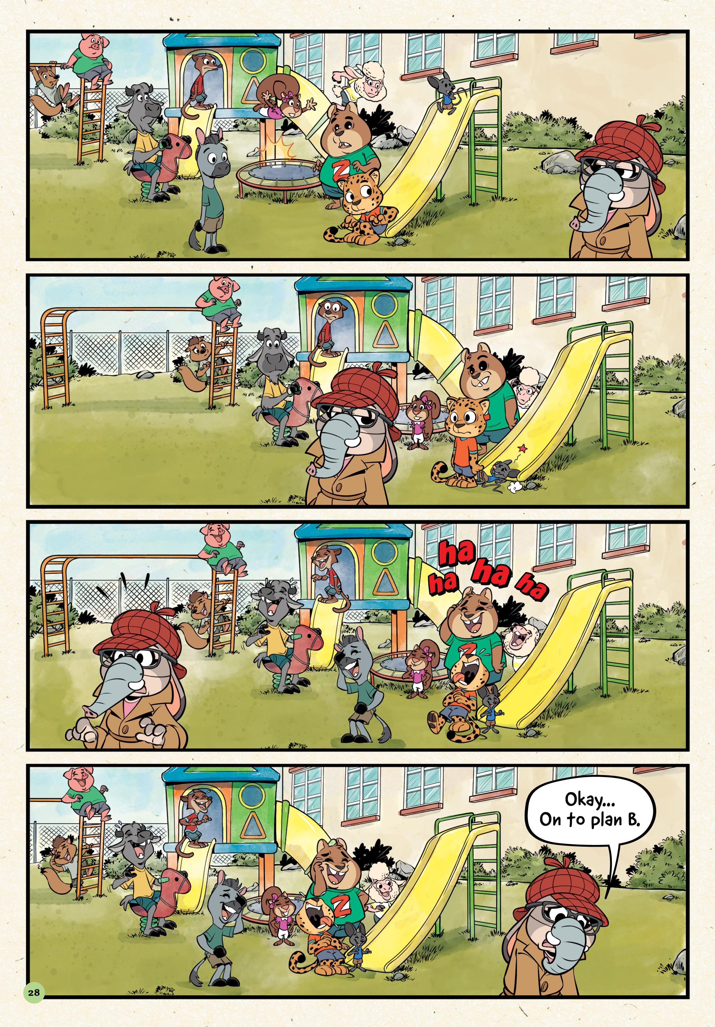 Read online Zootopia: A Hard Day's Work comic -  Issue # Full - 28