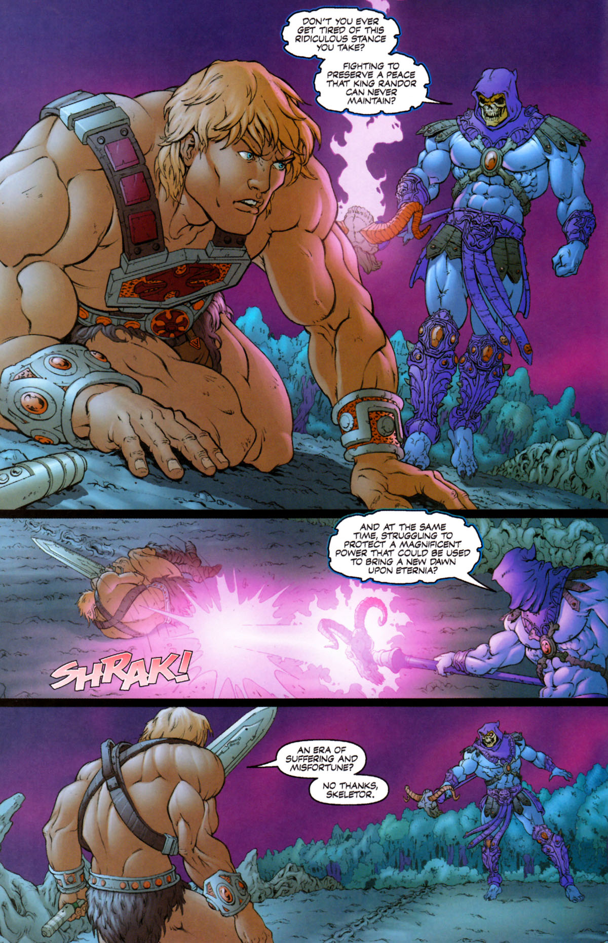 Read online Masters of the Universe (2003) comic -  Issue #6 - 8