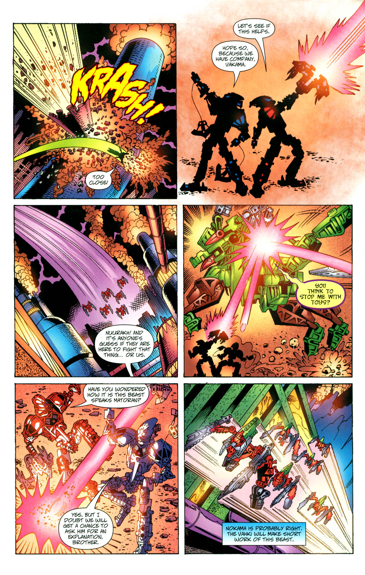 Read online Bionicle comic -  Issue #21 - 12
