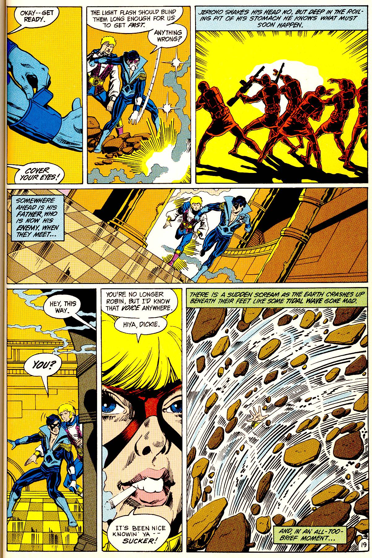 Read online The New Teen Titans: The Judas Contract comic -  Issue # TPB - 163