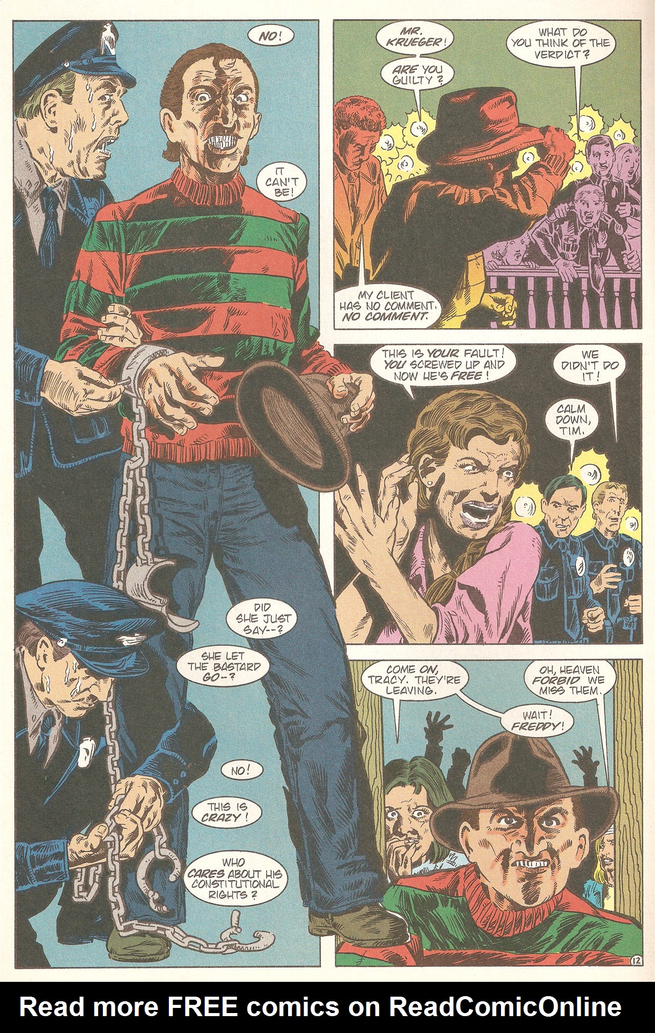 Read online A Nightmare on Elm Street: The Beginning comic -  Issue #2 - 14