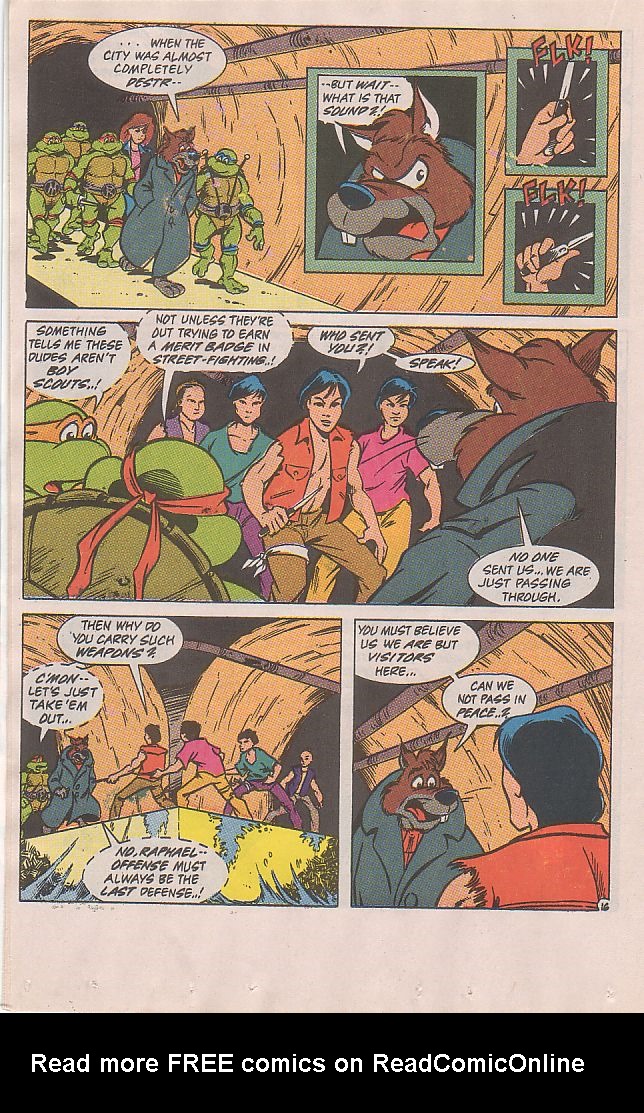 Read online Teenage Mutant Ninja Turtles Adventures (1989) comic -  Issue #28 - 17