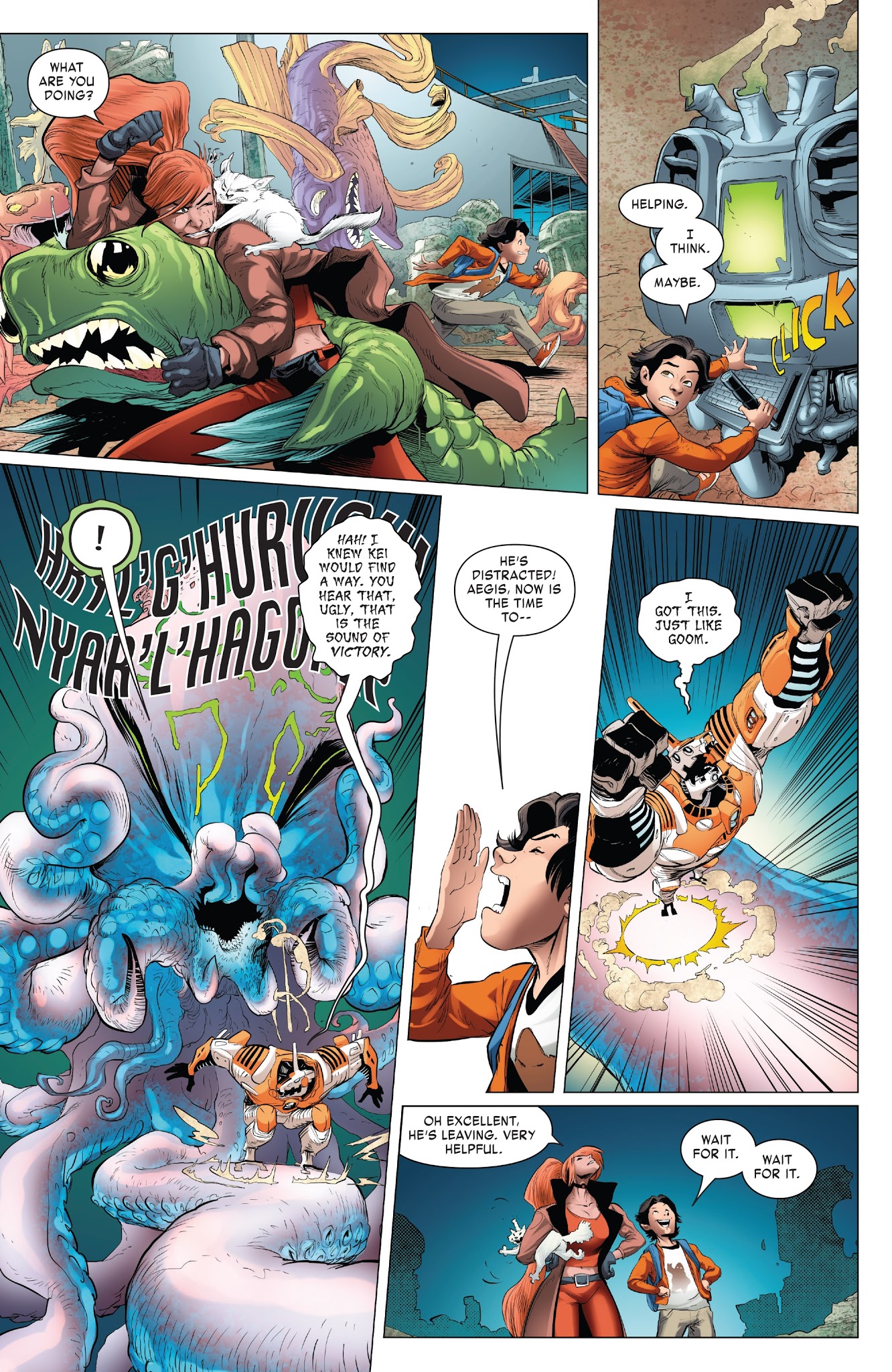 Read online Monsters Unleashed II comic -  Issue #10 - 19